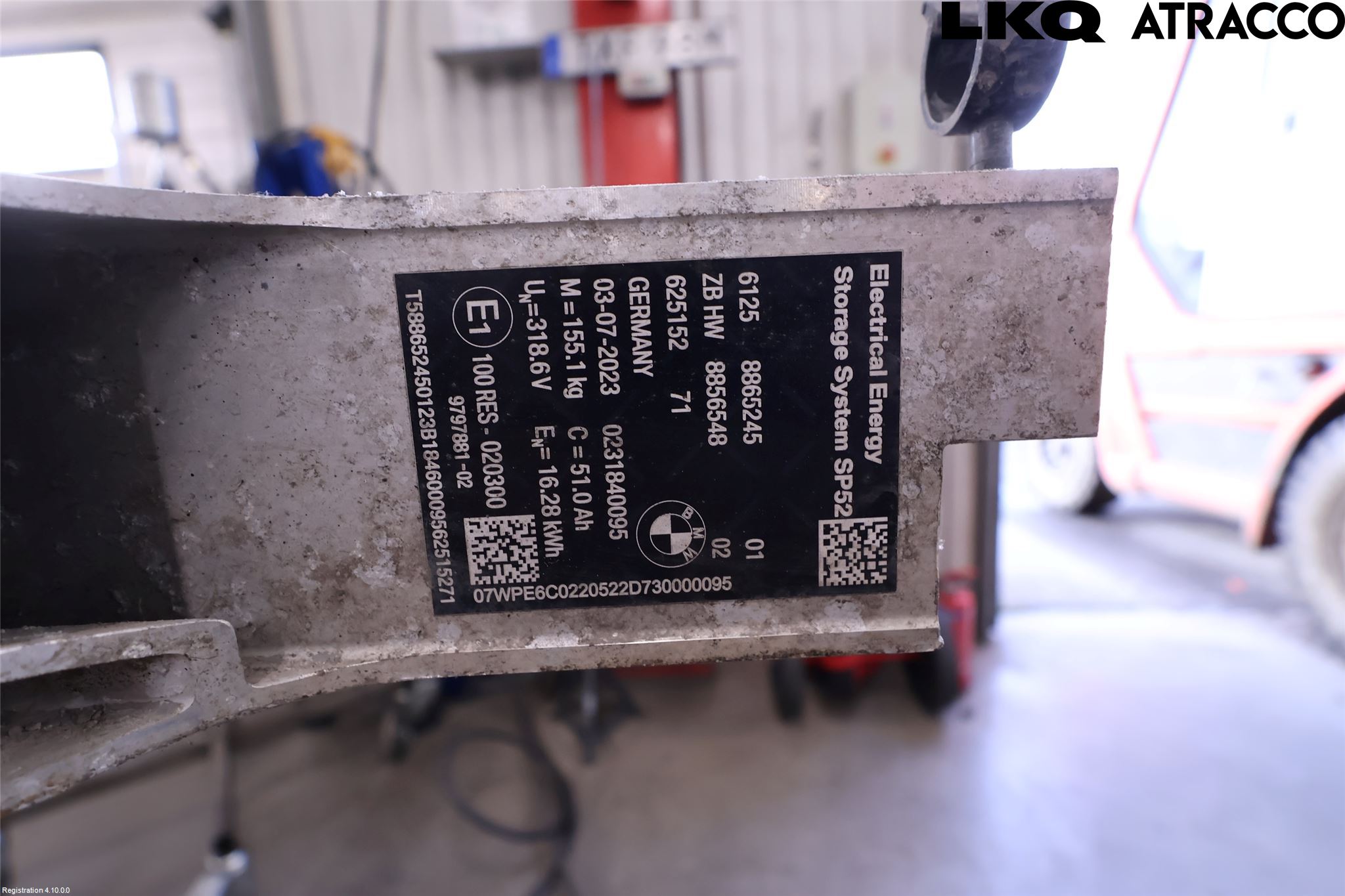 BMW 2 U06 Active Tourer 22- Batteri Högspänning