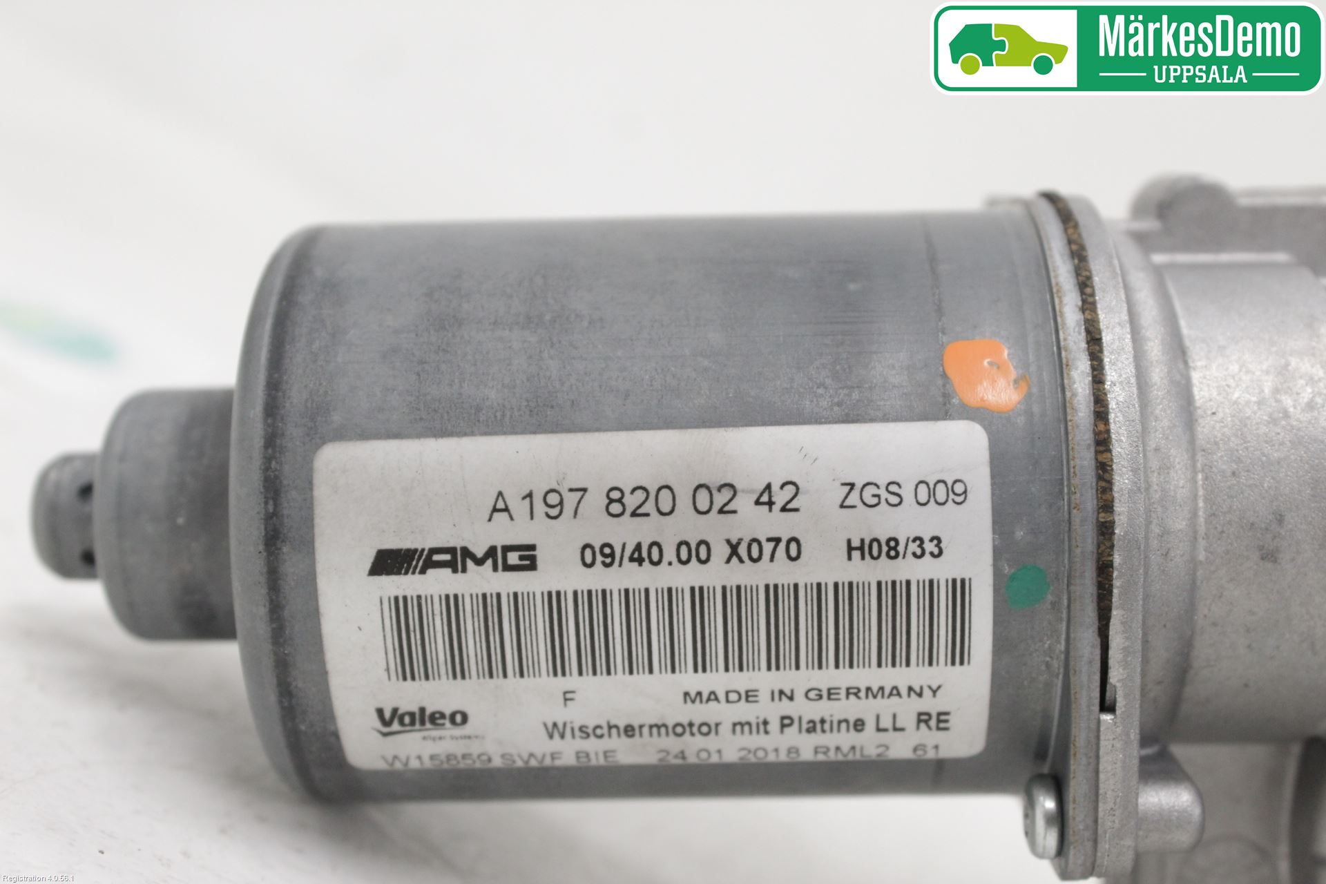 Mercedes-Benz MB AMG GT (C190/R190) 14-22 Torkarmotor Vindruta