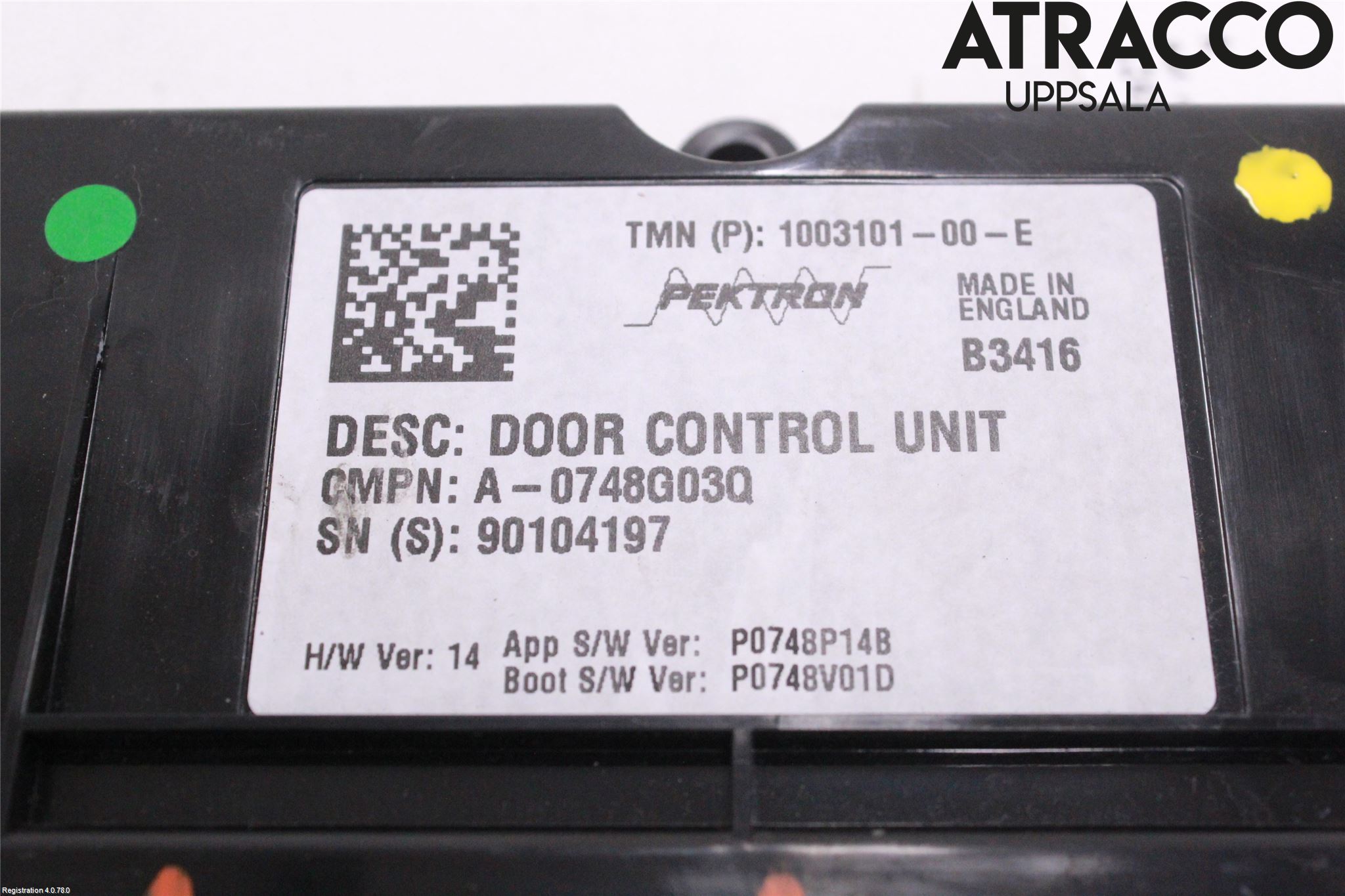 Tesla MODEL S 13- Styrenhet Övrigt