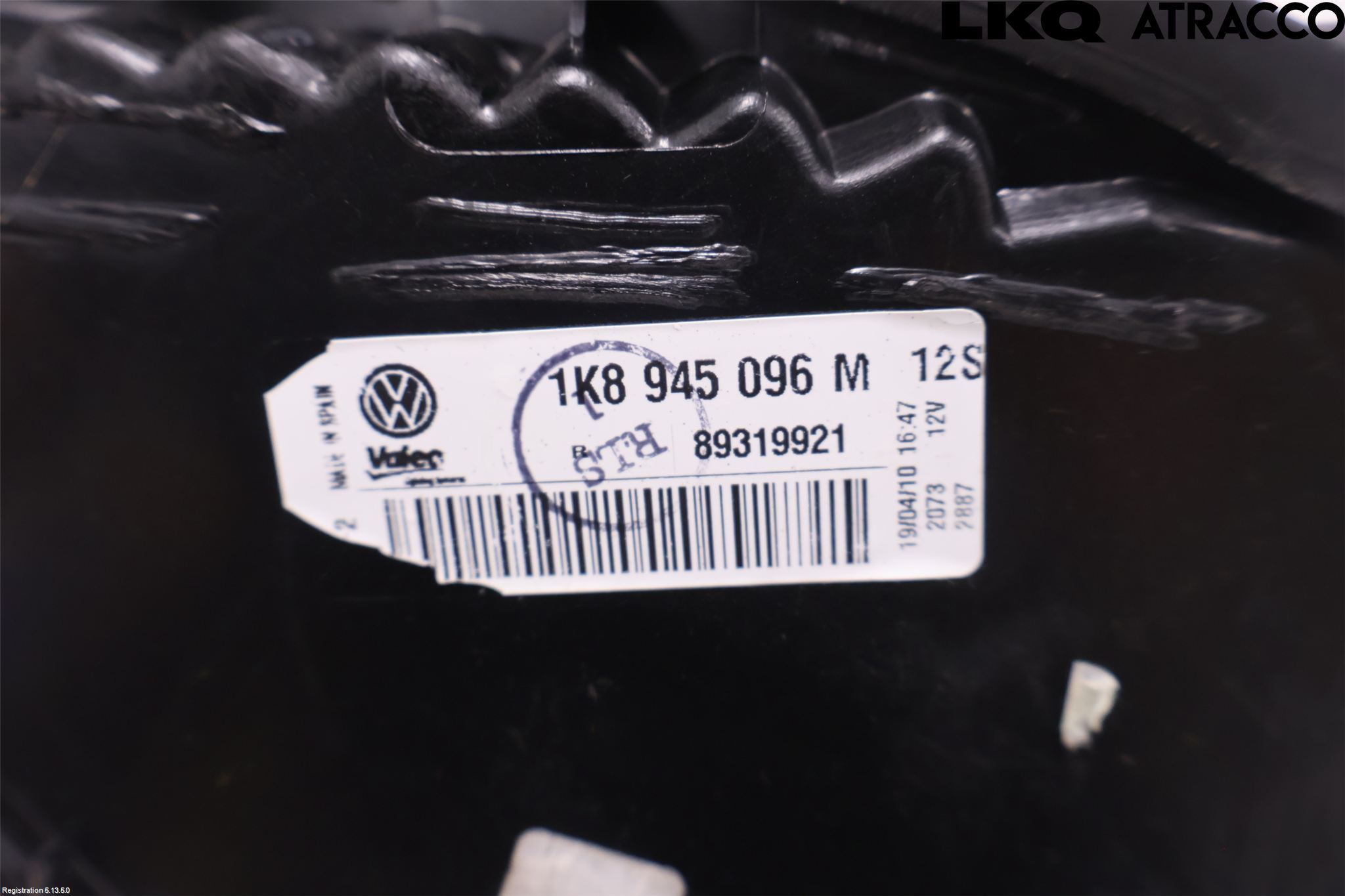 Volkswagen VW SCIROCCO 09-17 Bakljus Höger