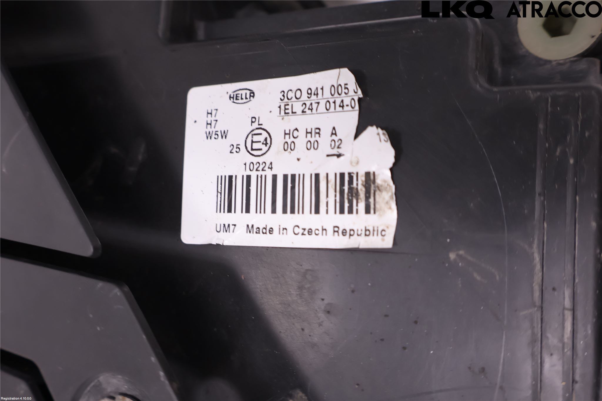 Volkswagen VW PASSAT 05-11 Strålkastare Vänster