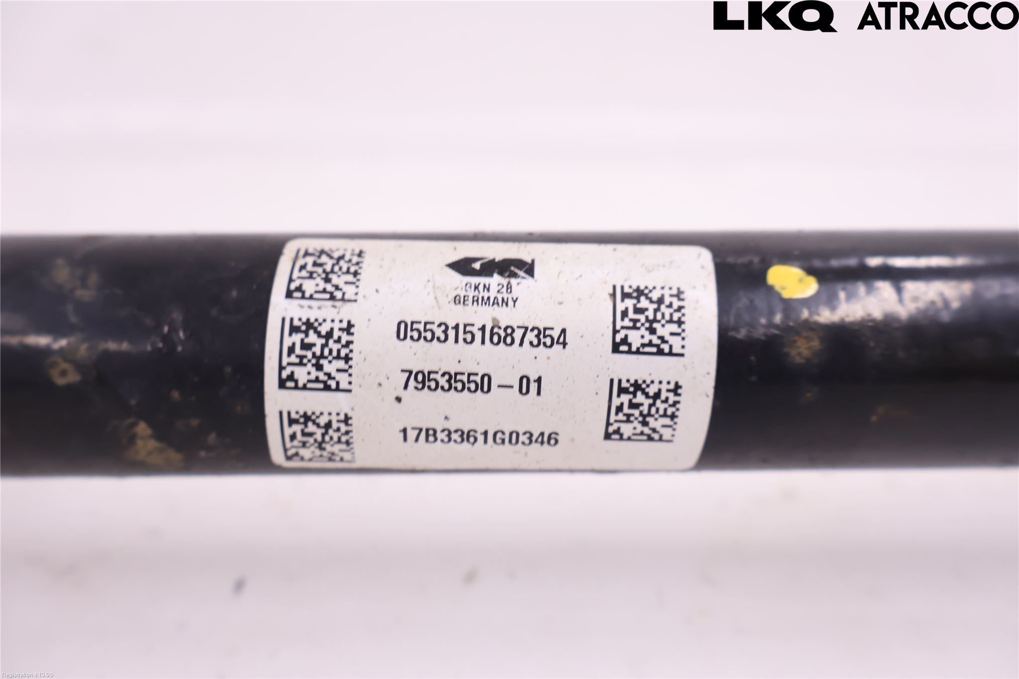 BMW X3 G01 18- Drivaxel Bak Höger