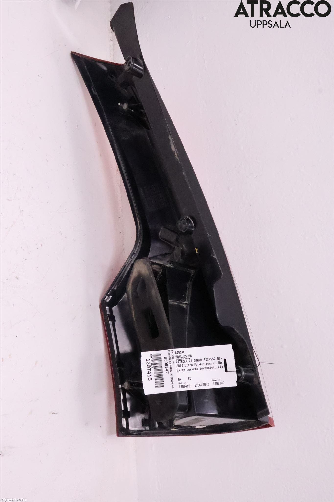 Citroen C4 GRAND PICASSO 07-13 Bakljus Höger