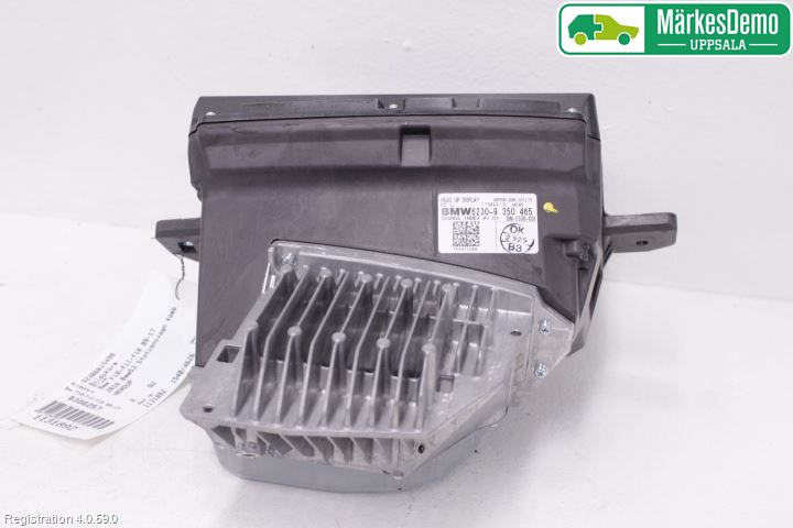 BMW 5 F10/F11/F18 09-17 Bildskärm