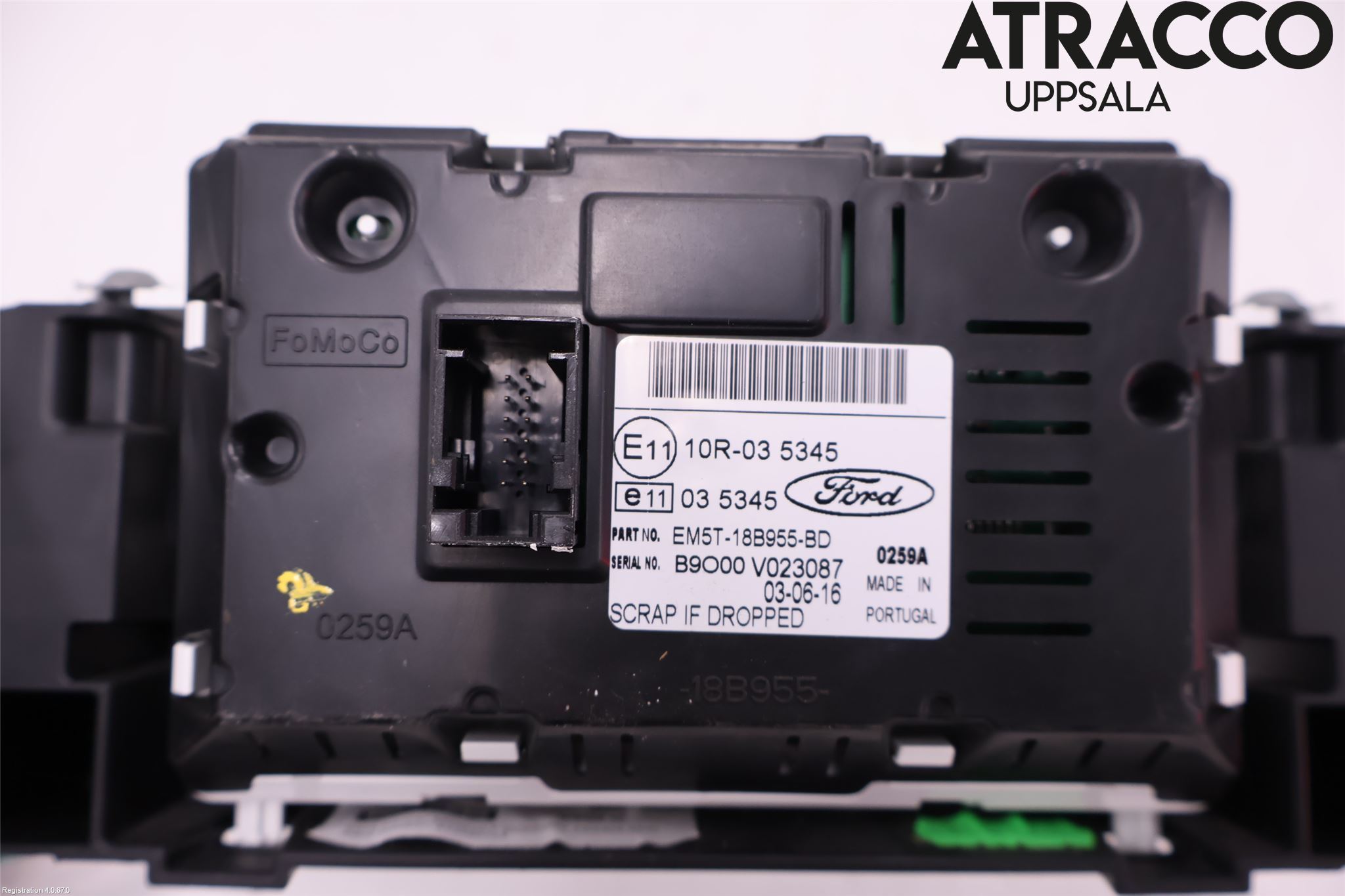 Ford TRANSIT/TOURNEO CONNECT 13-22 Bildskärm