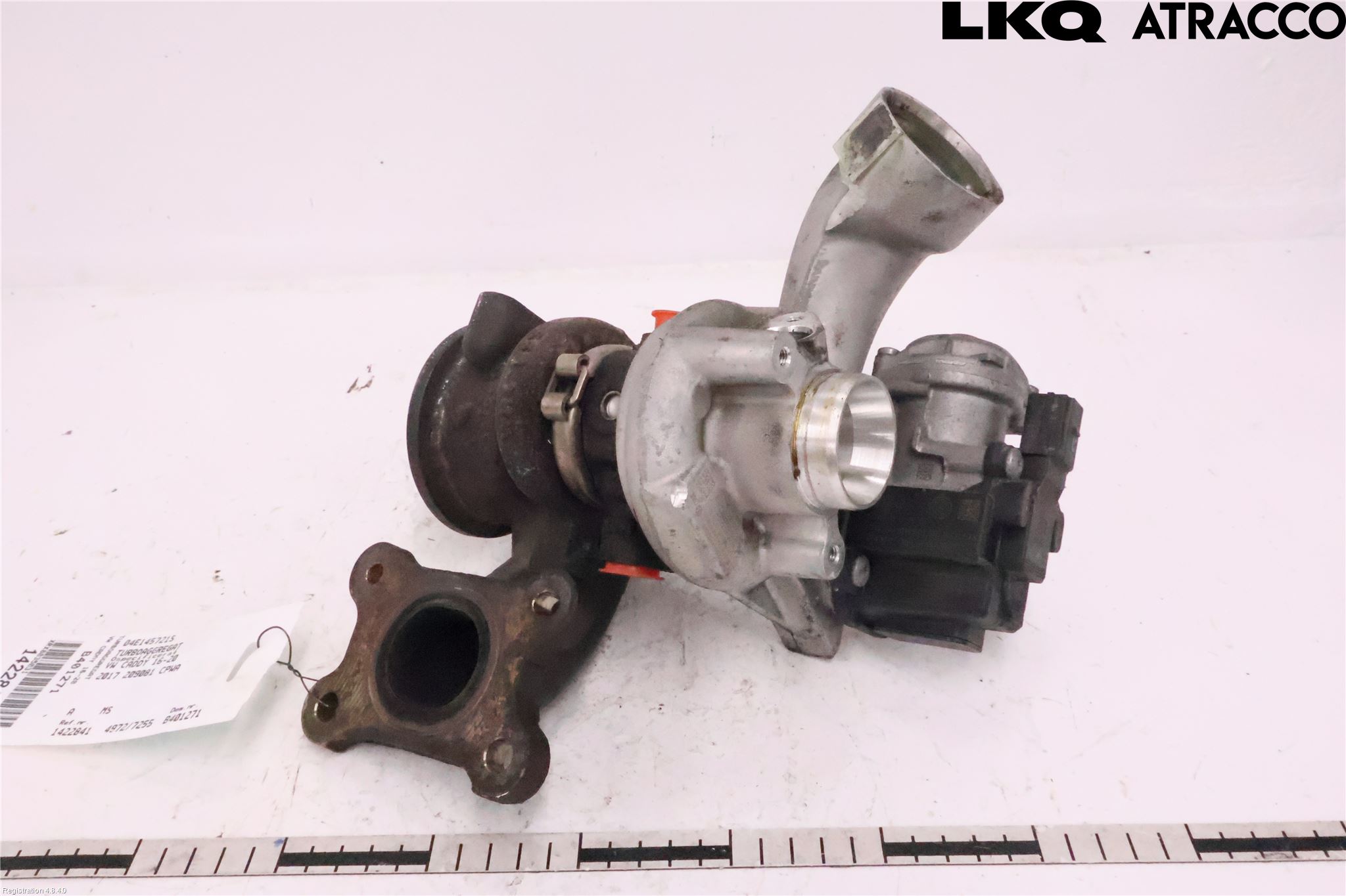 Volkswagen VW CADDY 16-20 Turboaggregat