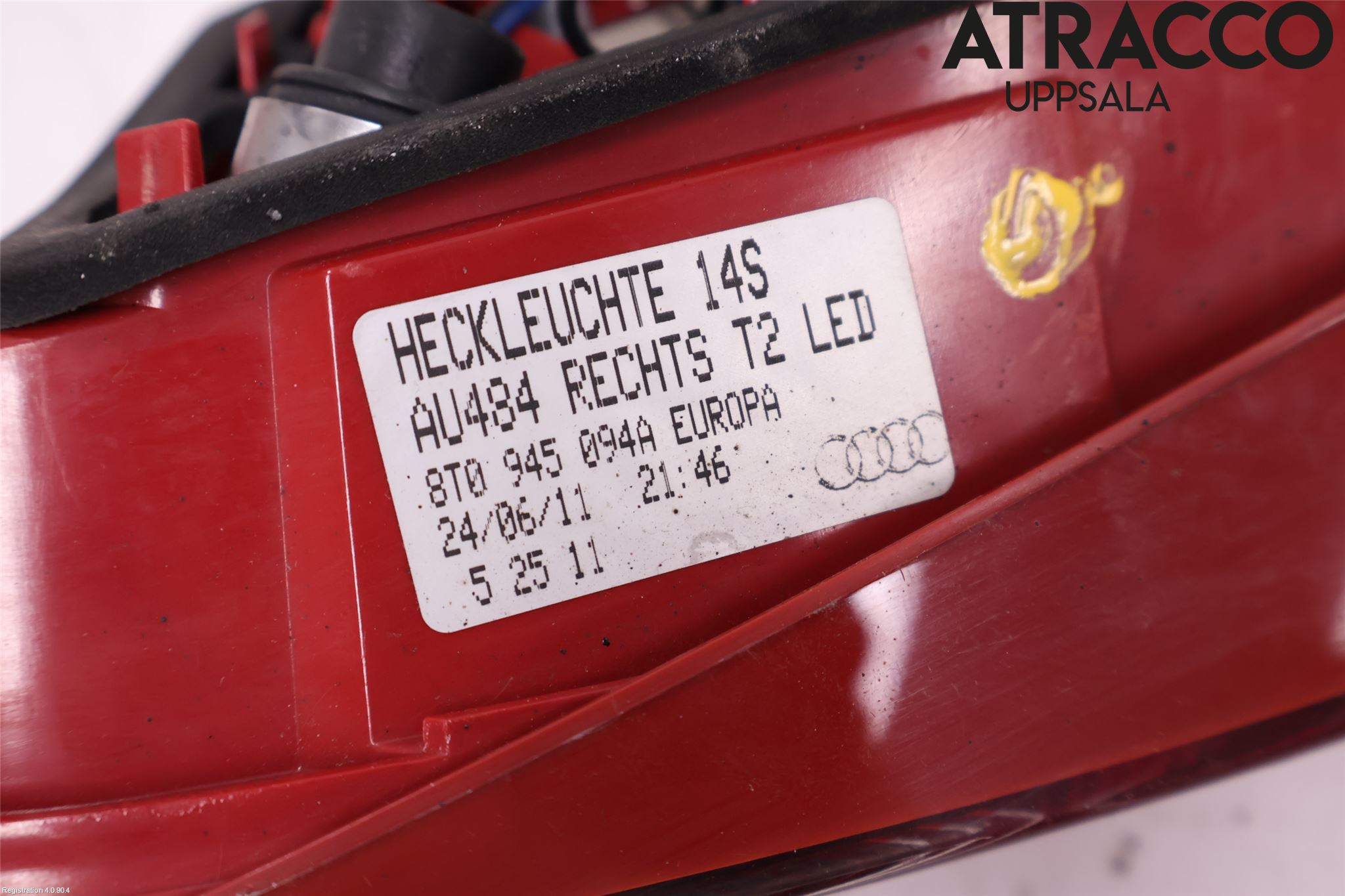 Audi A5 07-16 Bakljus Lucka Hö