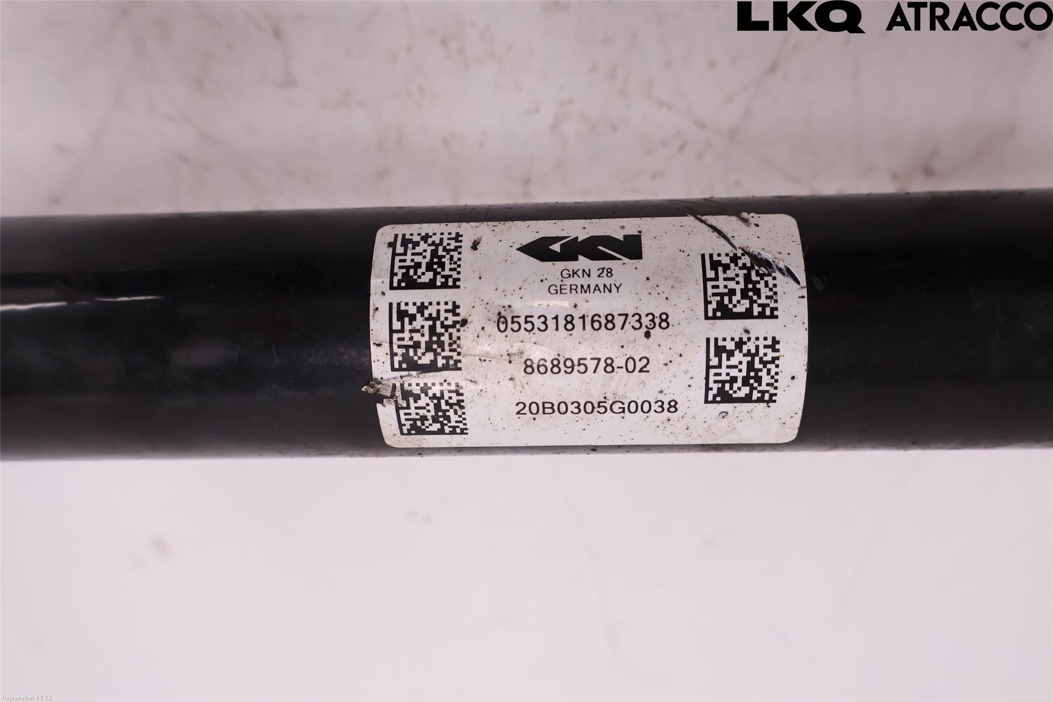 BMW 8 G14/G15/G16 18- Drivaxel Bak Höger