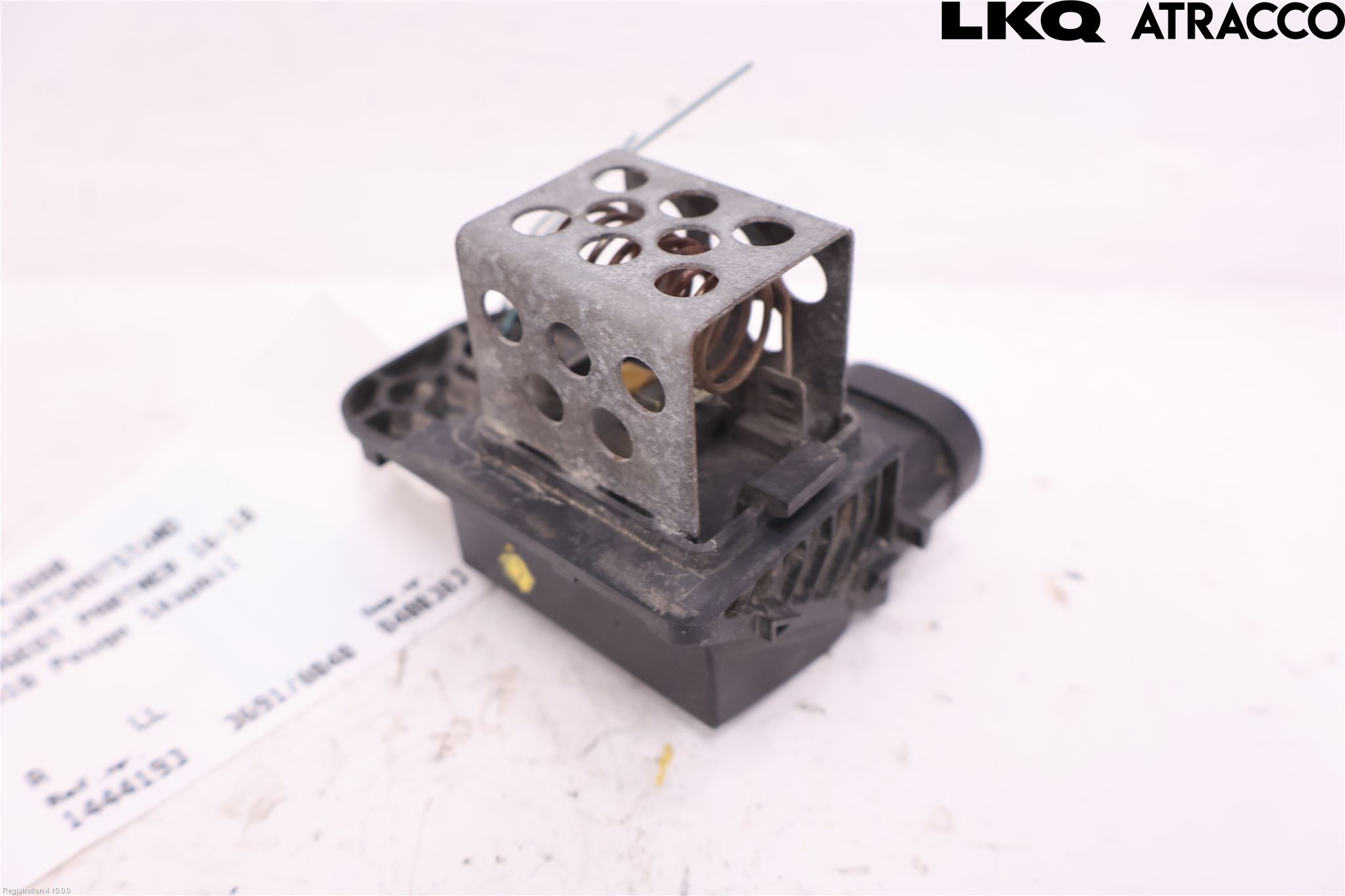 Peugeot PARTNER 16-18 Kylfläktsmotstånd