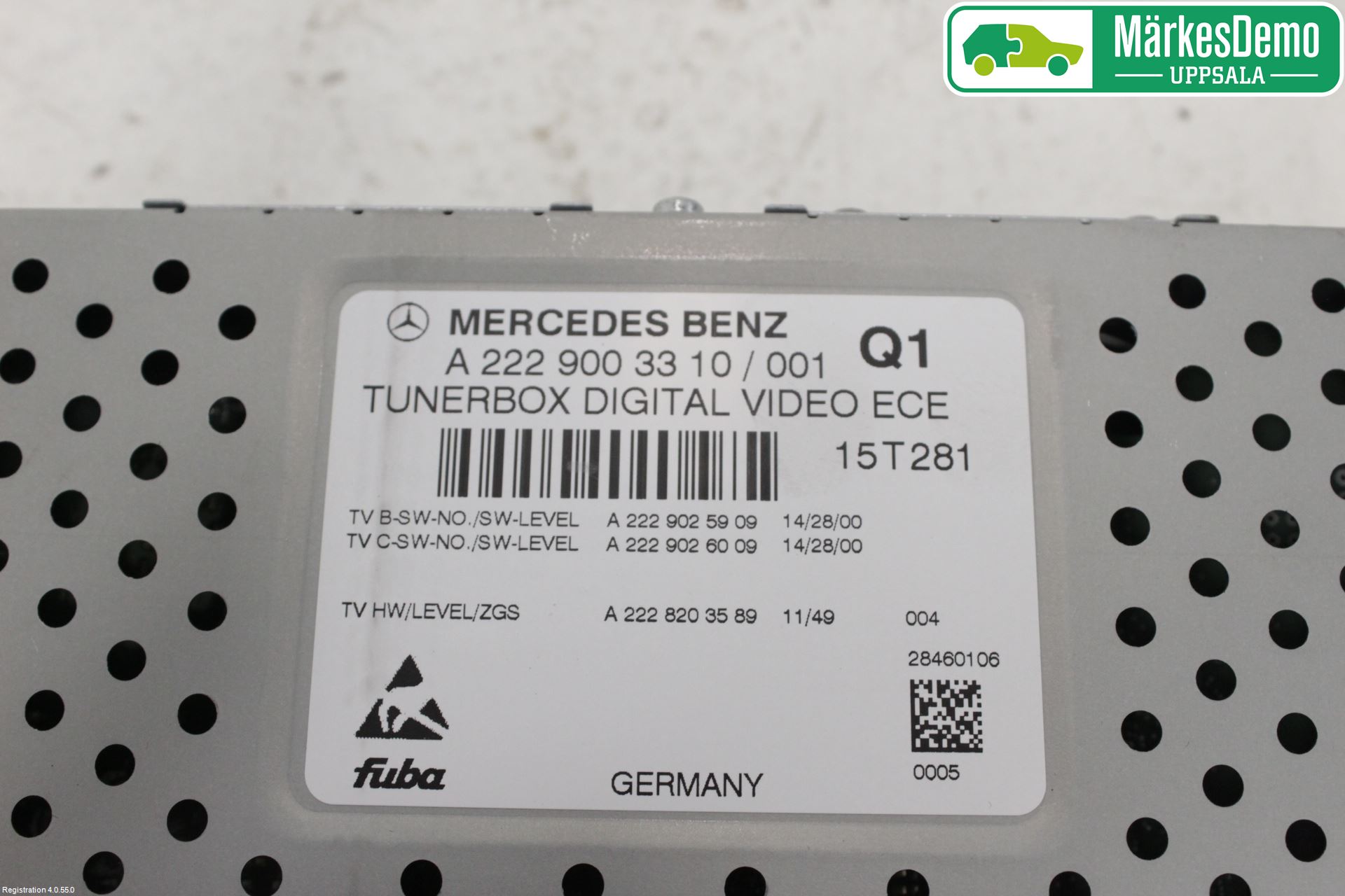 Mercedes-Benz MB S-KLASS (W222) 13-20 Radio Övrigt