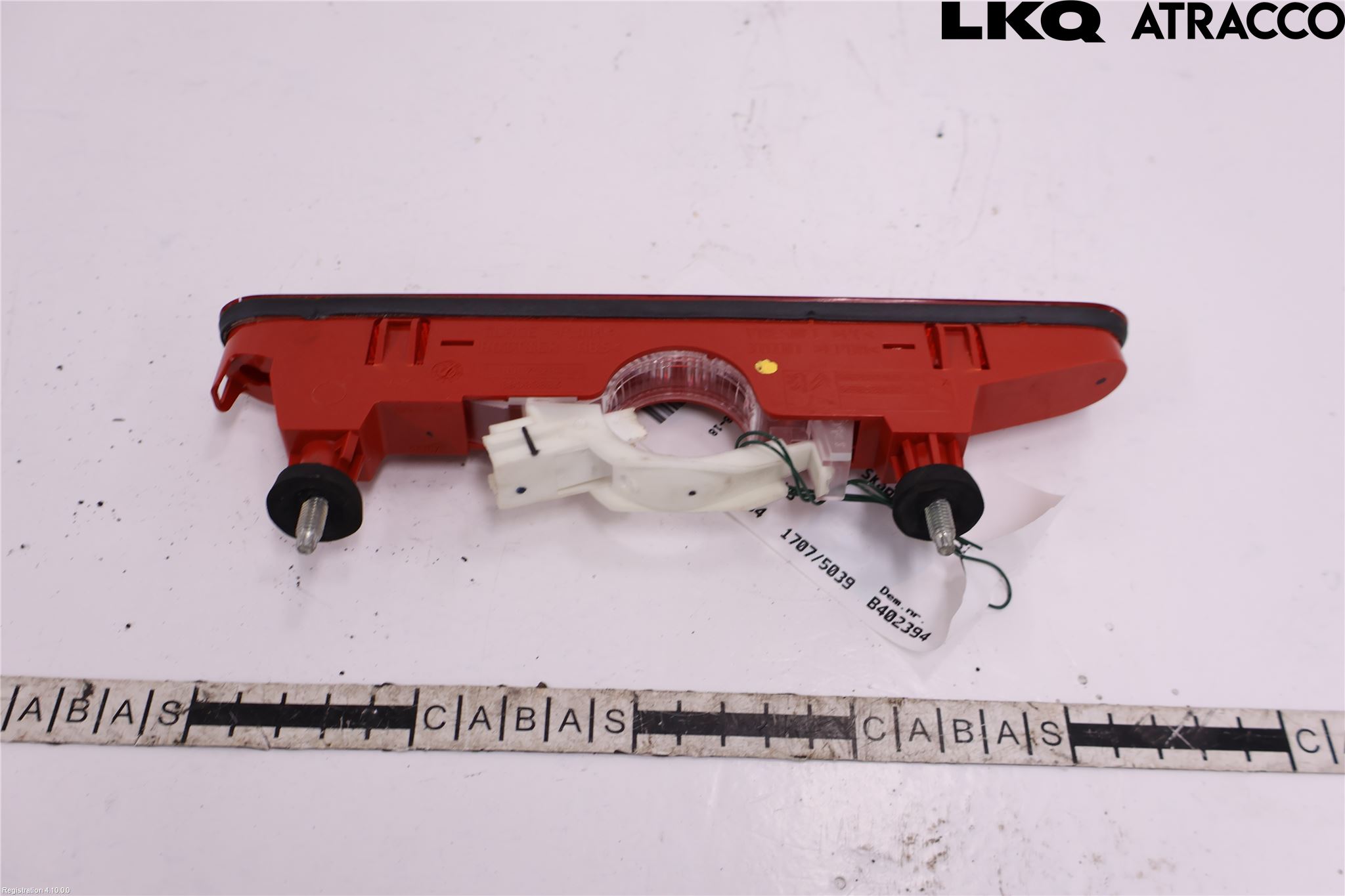 Citroen BERLINGO 08-18 Bromsljus Bakruta