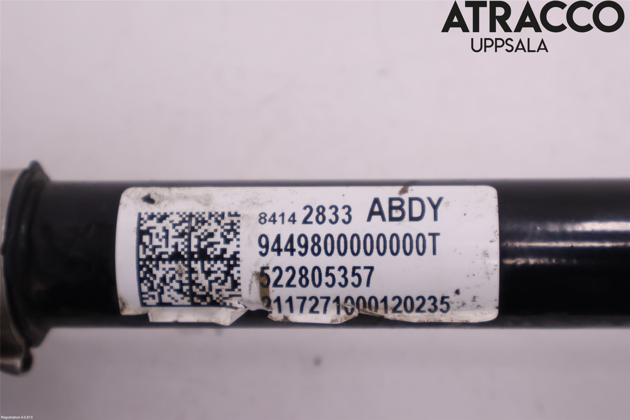 Opel INSIGNIA 17- Drivaxel Bak Vänster