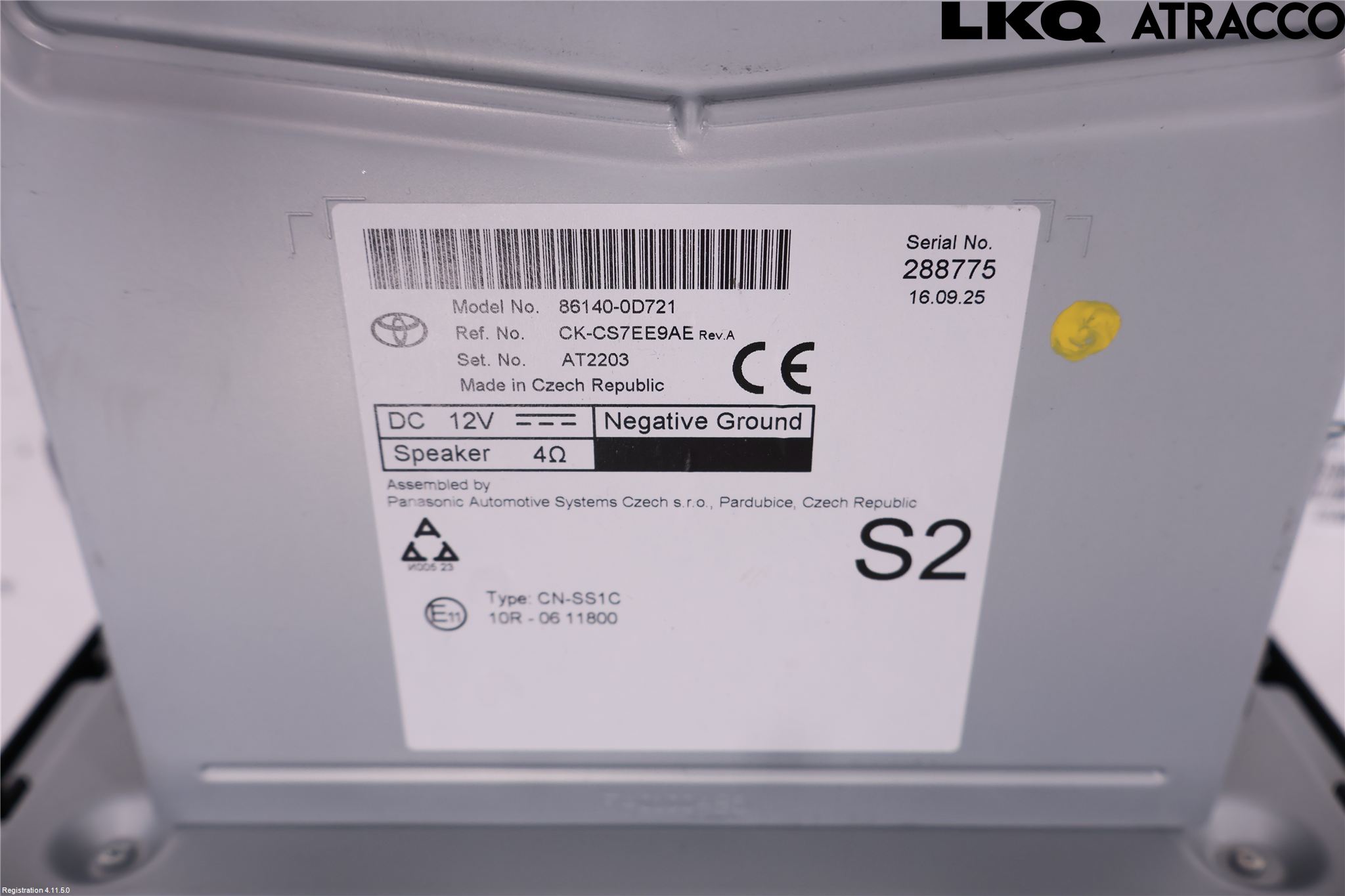 Toyota YARIS CROSS XP21 21- Multifunktionsdisplay