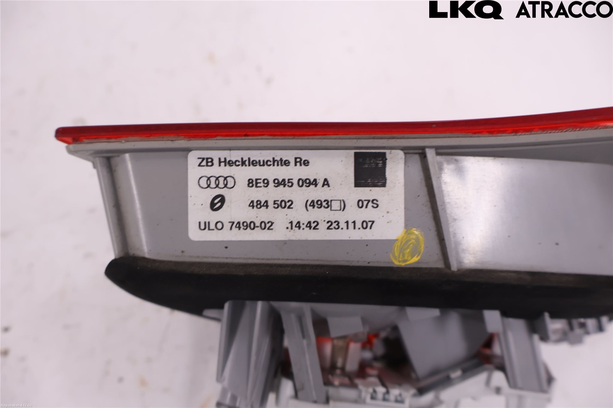Audi A4/S4 05-07 Bakljus Lucka Hö