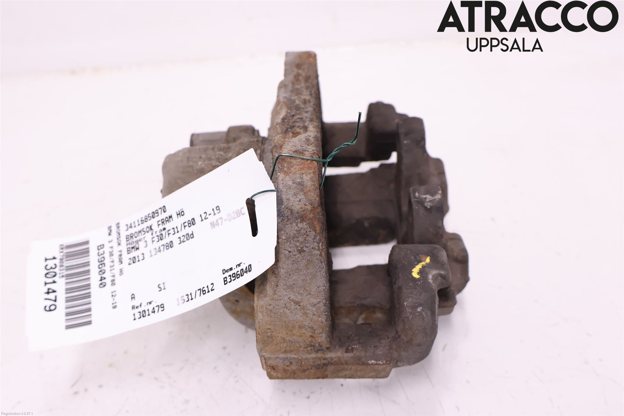 BMW 3 F30/F31/F80 12-19 Bromsok Fram Höger