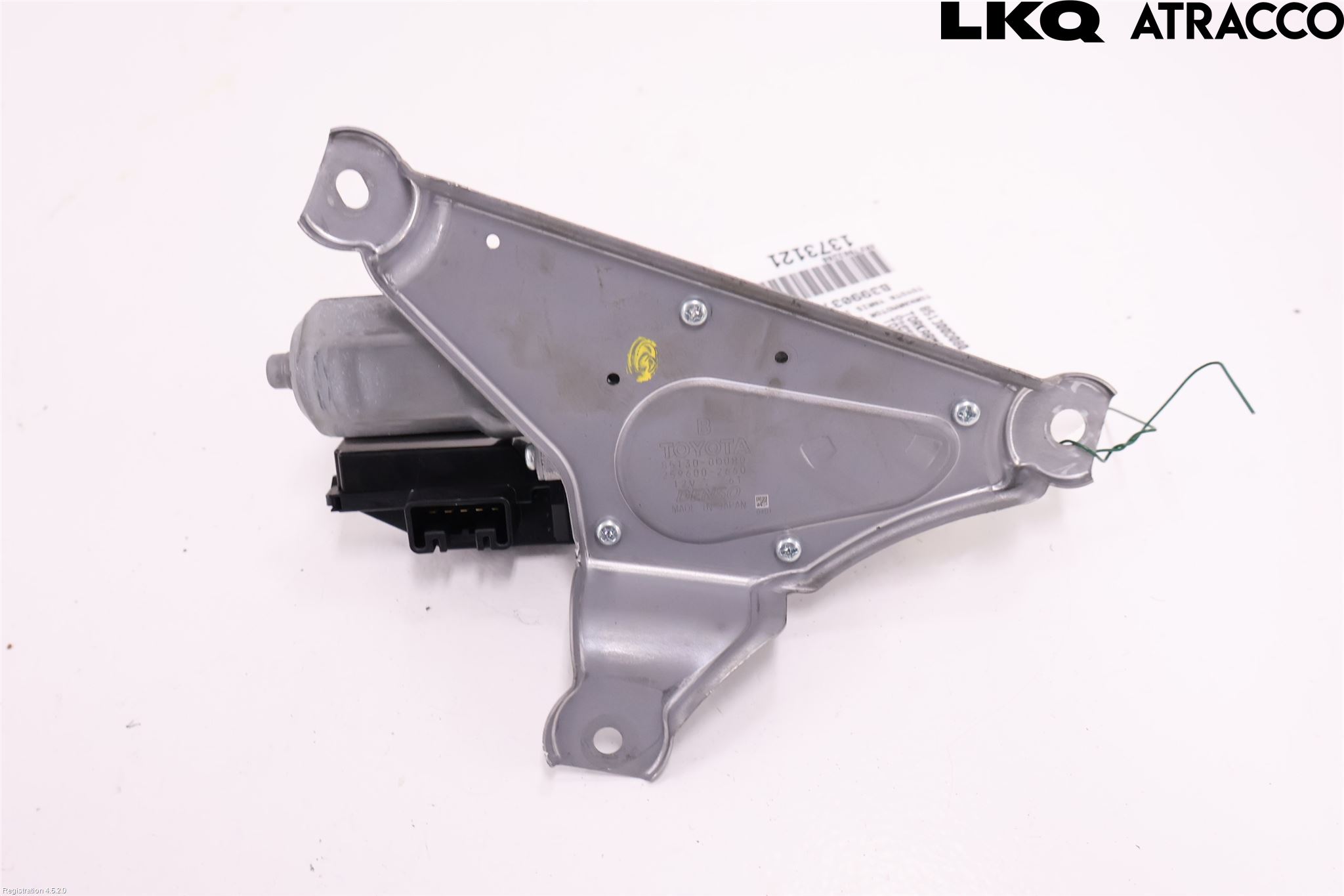 Toyota YARIS XP130 15-20 Torkarmotor Baklucka