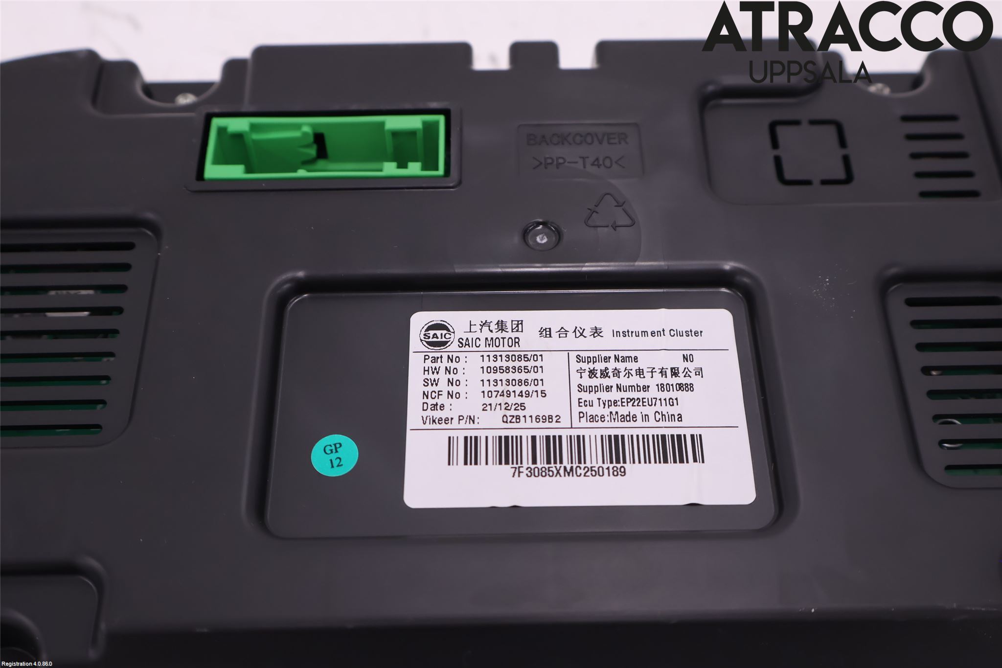 MG MARVEL R 22- Instrument Komb