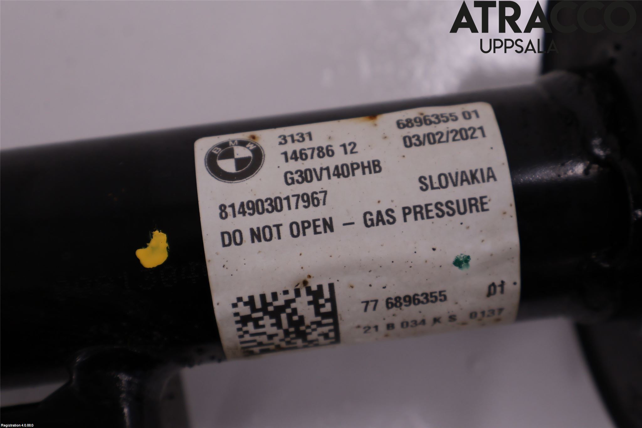 BMW 5 G30/G31/F90 17-23 Fjäderben Fram Vänster