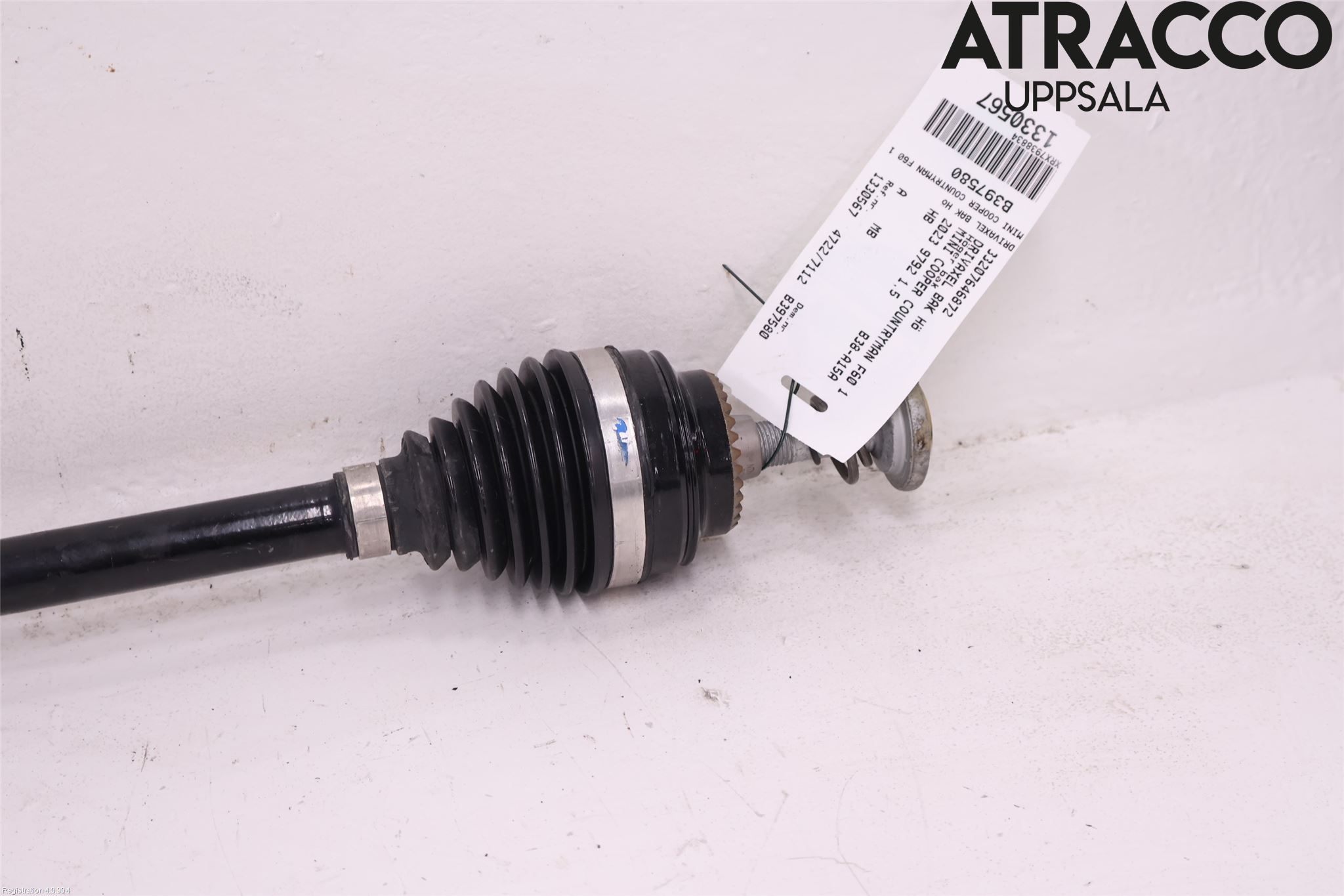 Mini COUNTRYMAN F60 17-23 Drivaxel Bak Höger