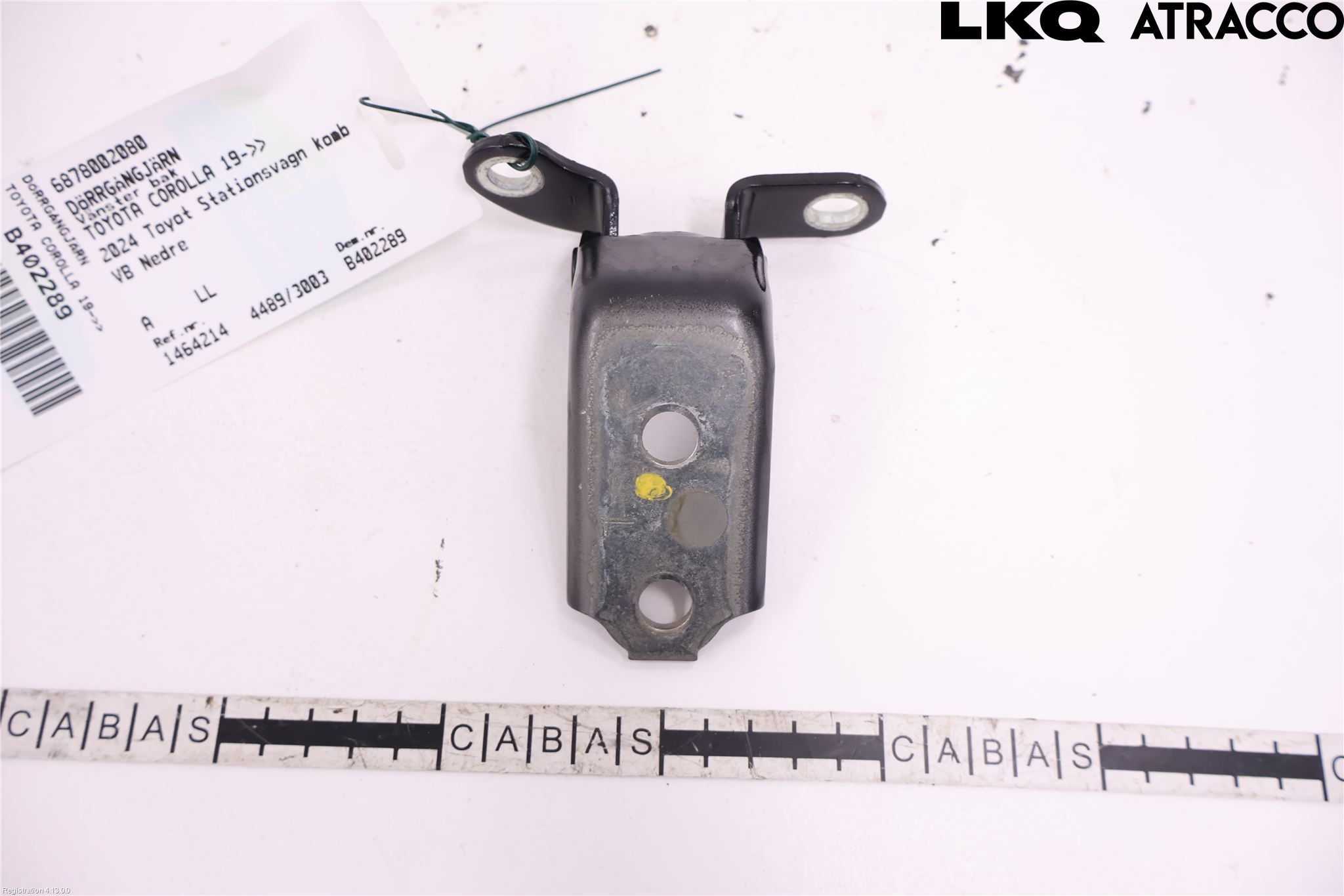Toyota COROLLA 19- Dörrgångjärn