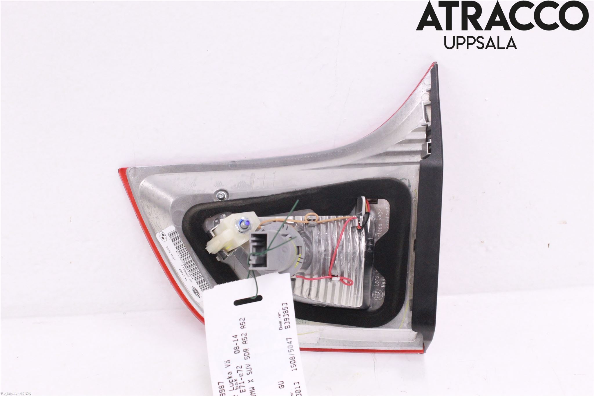 BMW X6 E71/E72   08-14 Bakljus Lucka Vä