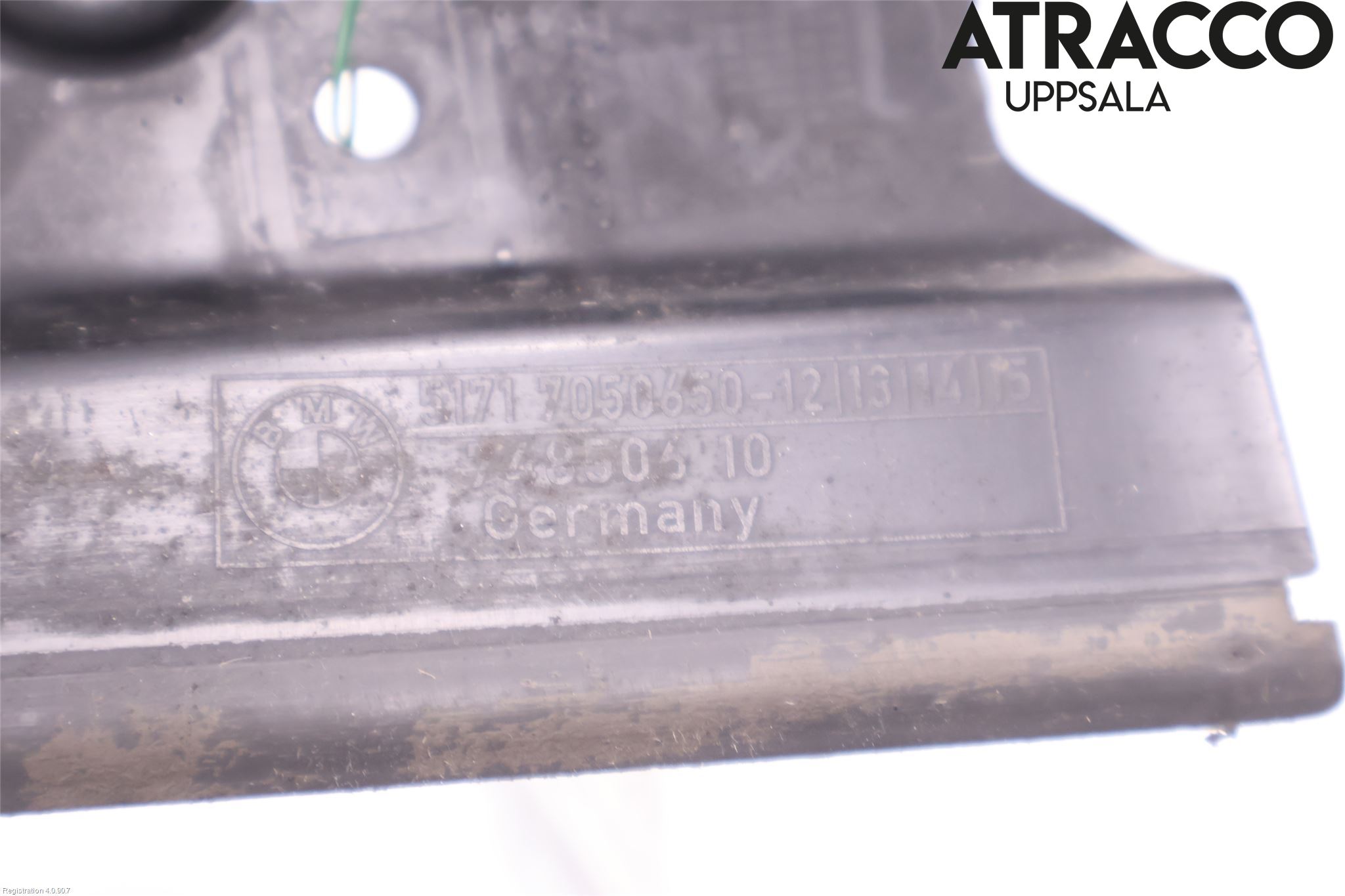 BMW 5 E60/61 Sed/Tou 02-10 Kylarfäste-Ram-Balk