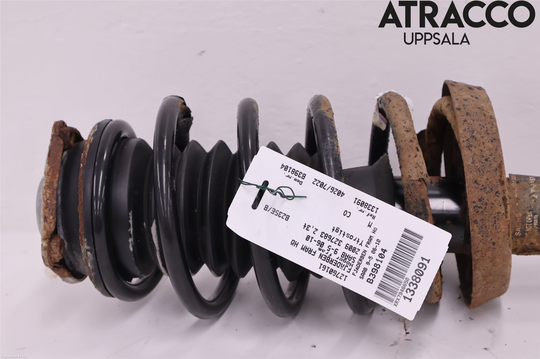 Saab 9-5     06-10 Fjäderben Fram Höger