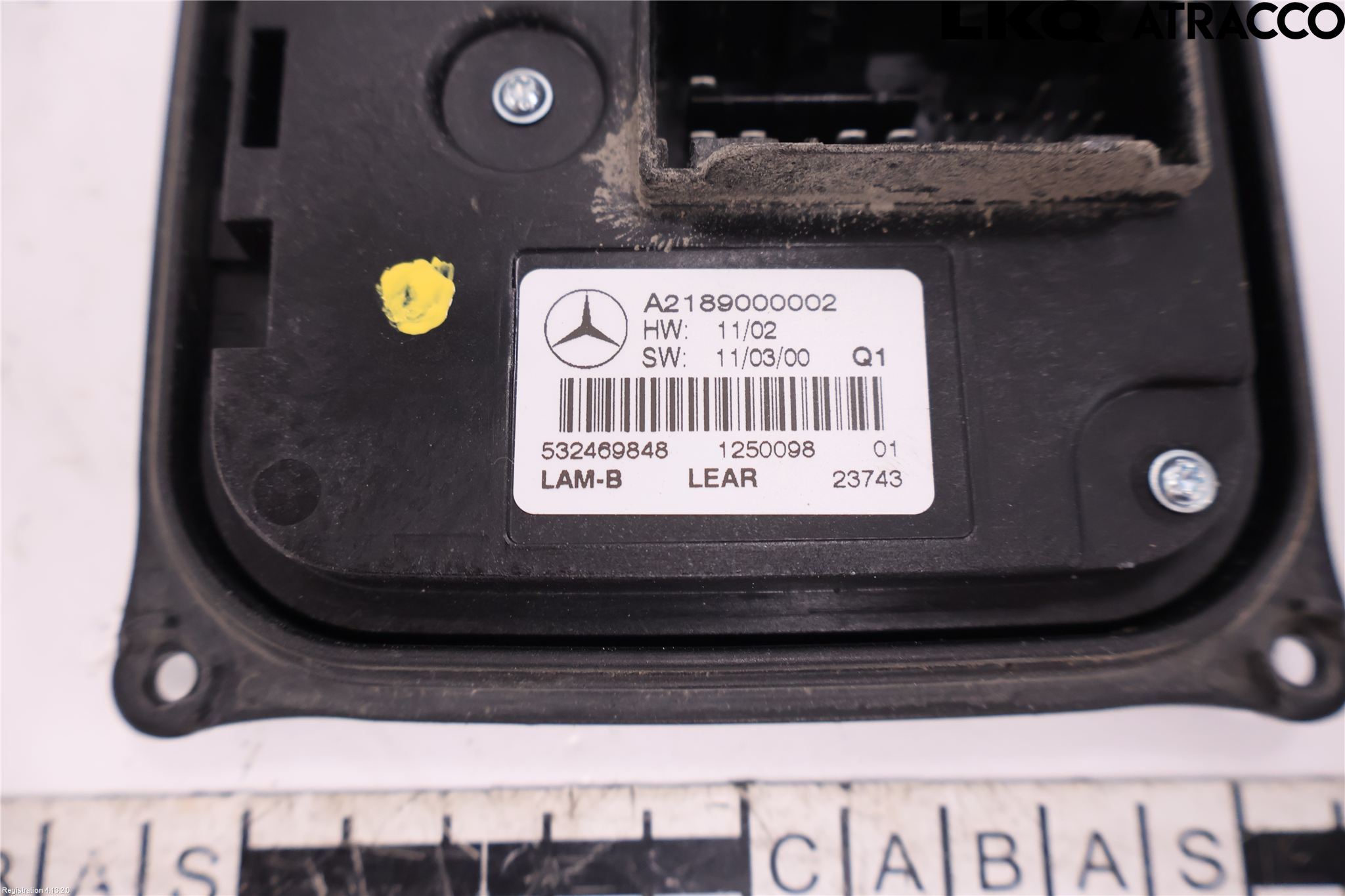 Mercedes-Benz MB B-KLASS (W246/W242) 12-19 Styrenhet Strålkastare