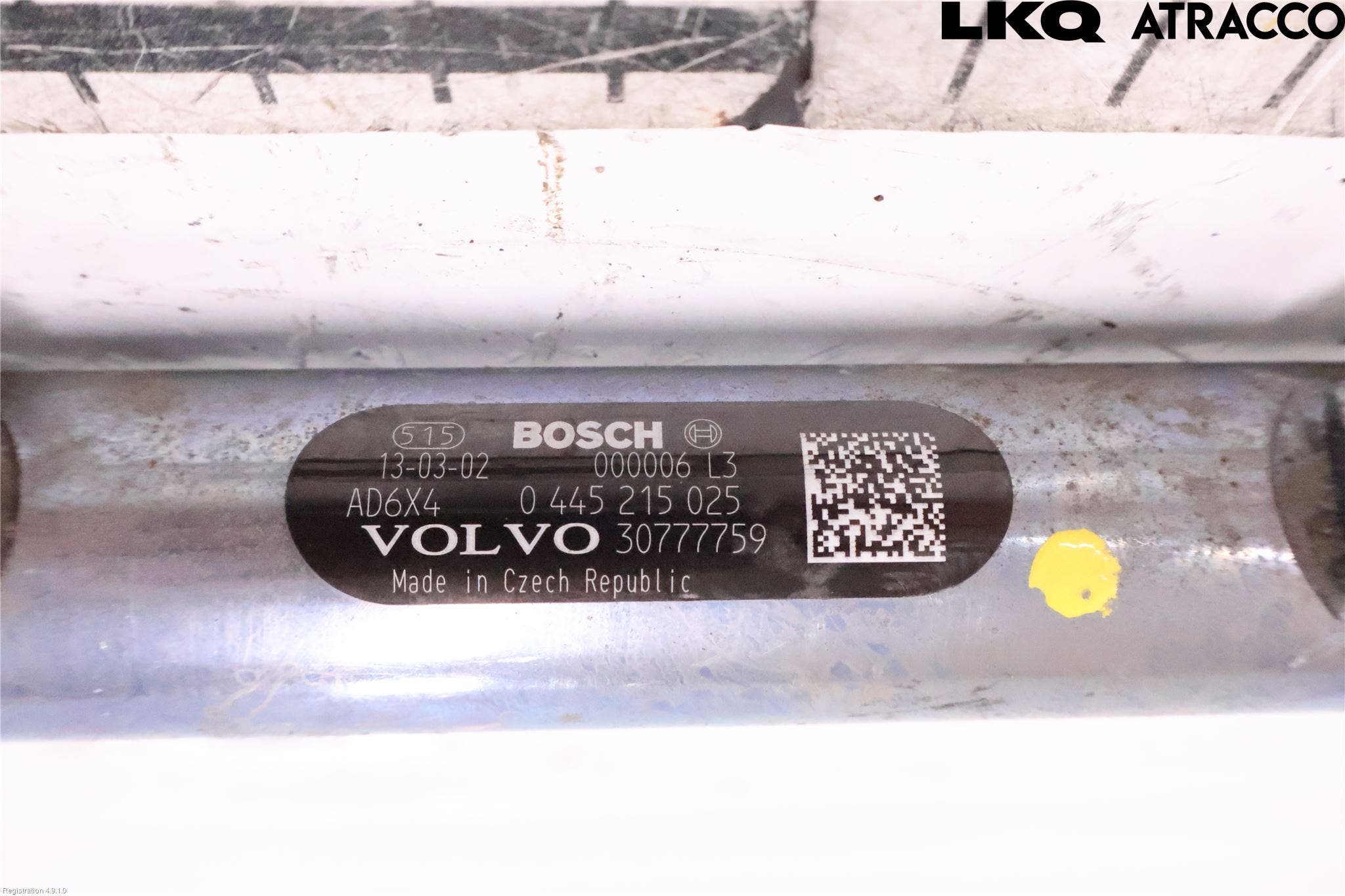 Volvo V60 11-13 Inj. Fuelrail