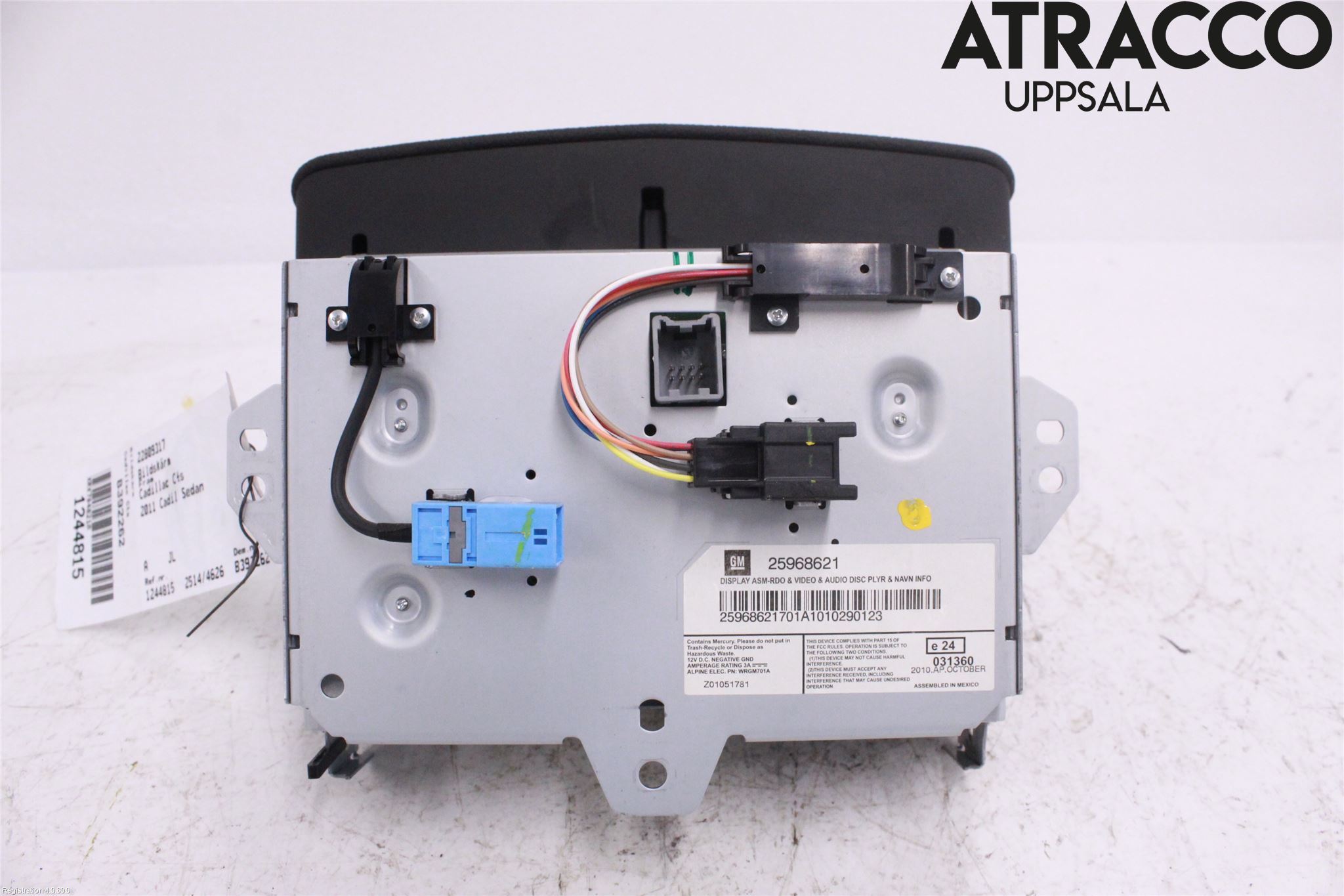 Cadillac CTS Bildskärm