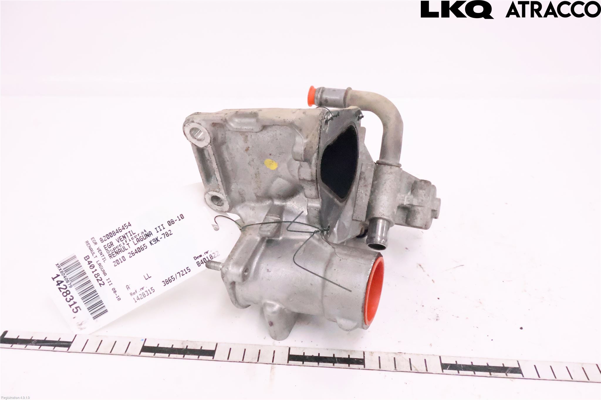 Renault LAGUNA III 08-10 Egr Ventil