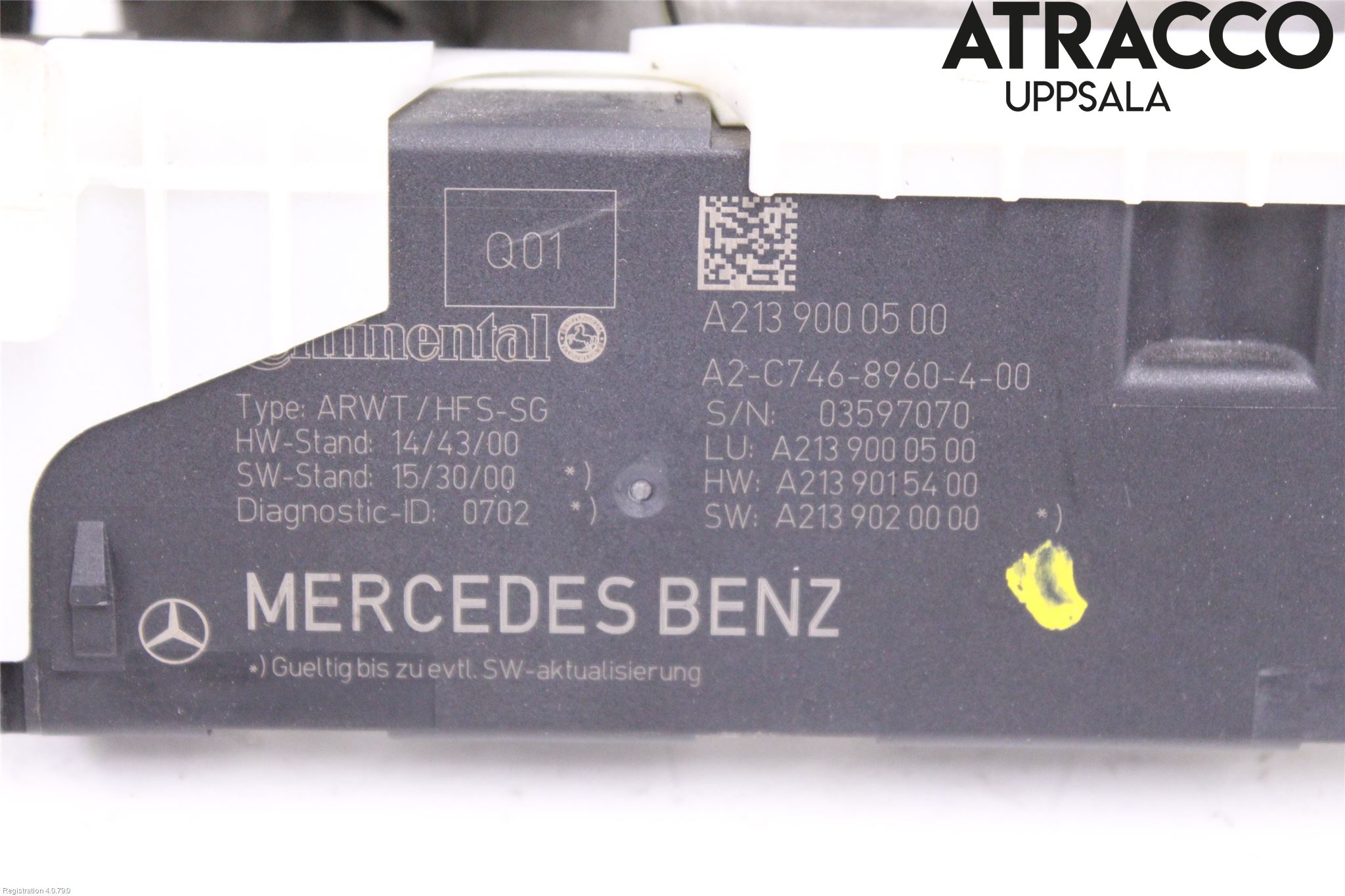 Mercedes-Benz MB E-KLASS (W213) 16-23 Bakluckeöppnare Automatisk