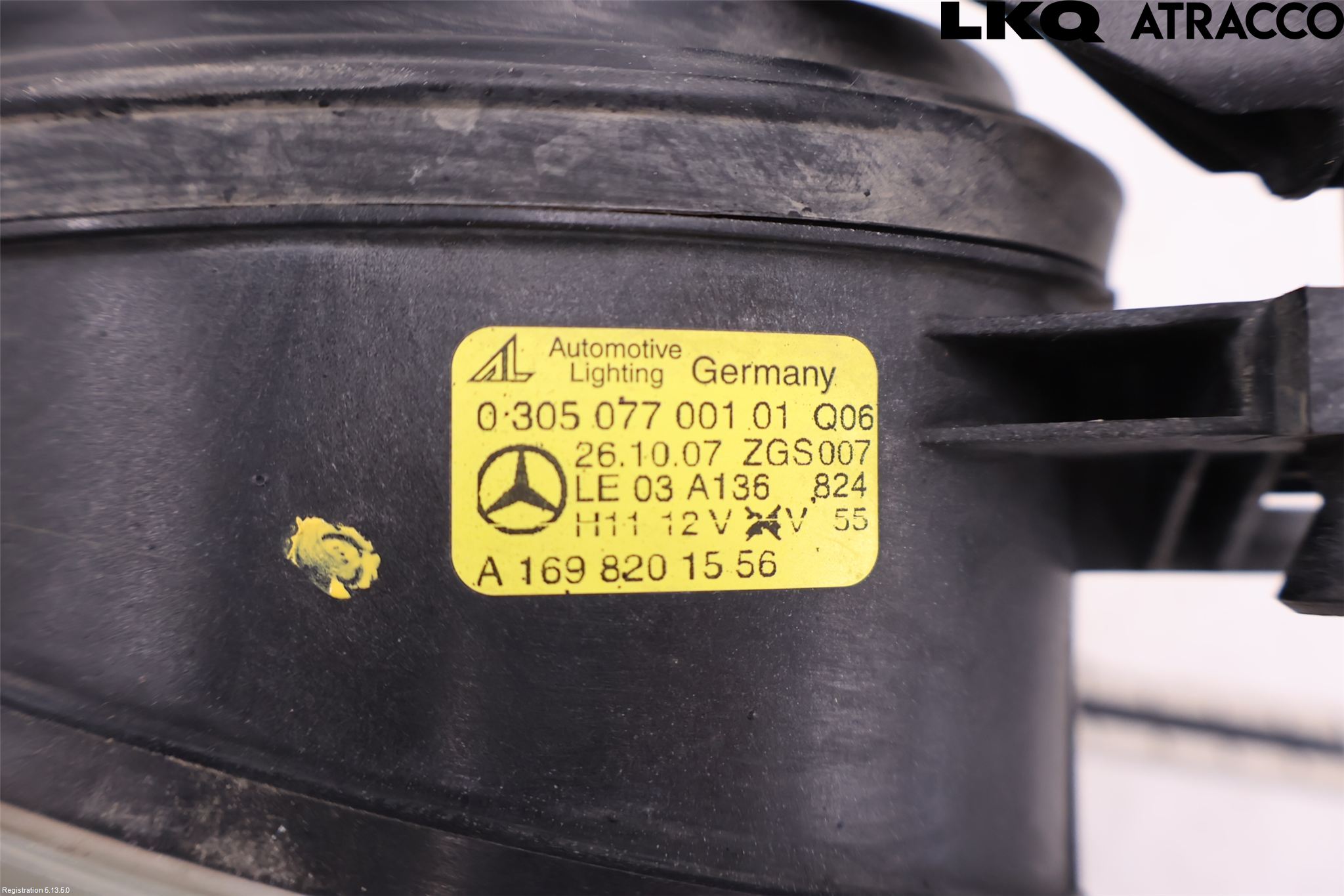 Mercedes-Benz MB E-KLASS (W211) 02-09 Dimljus-Varselljus Fram