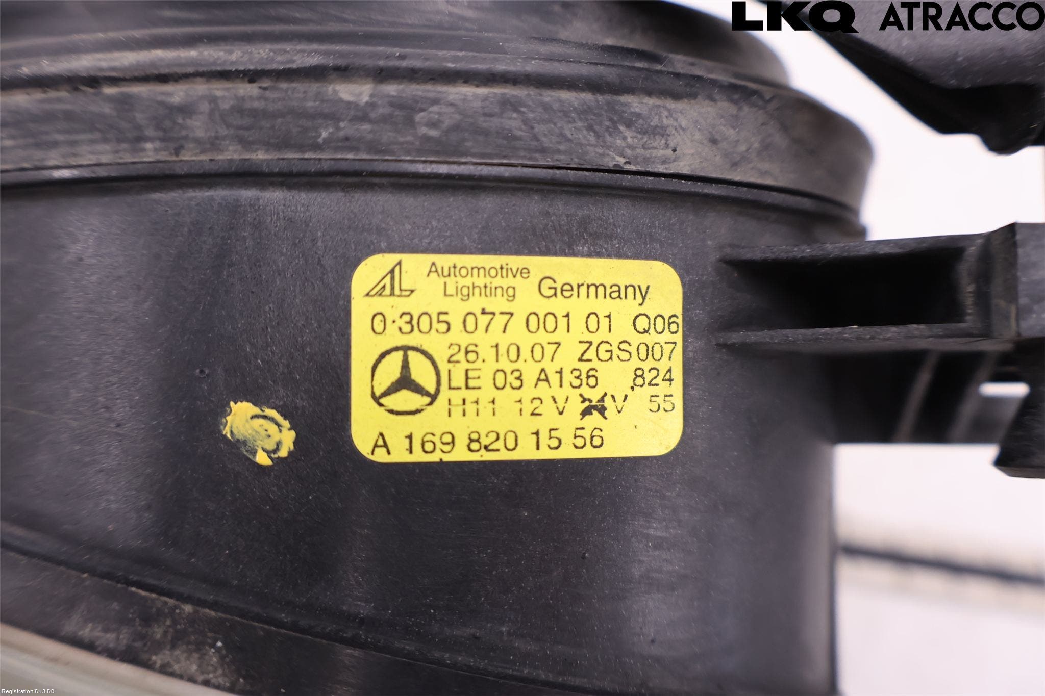 Mercedes-Benz MB E-KLASS (W211) 02-09 Dimljus-Varselljus Fram