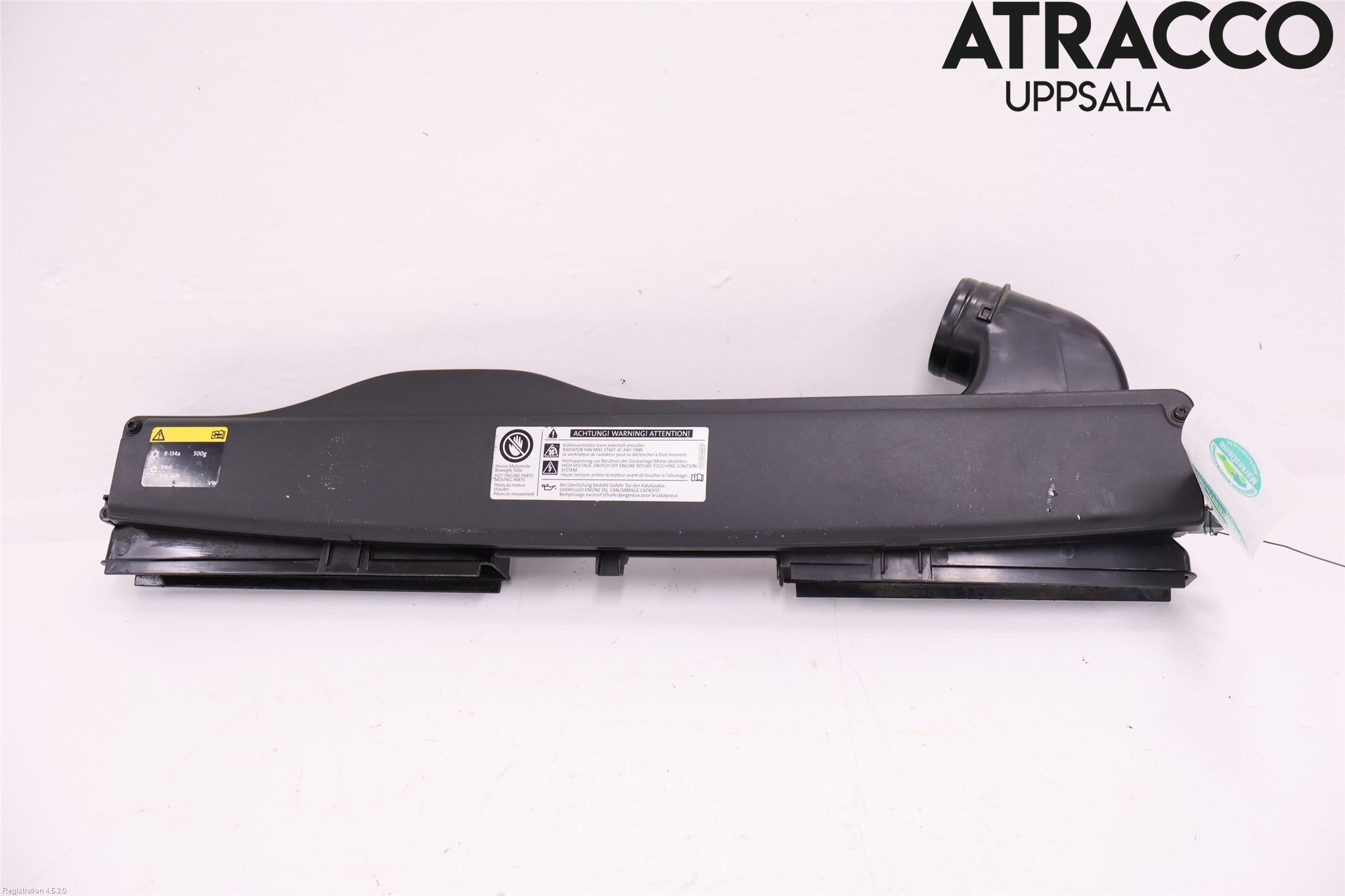 Volkswagen VW PASSAT 15-19 Deflektor Plåt-Plast Kylning