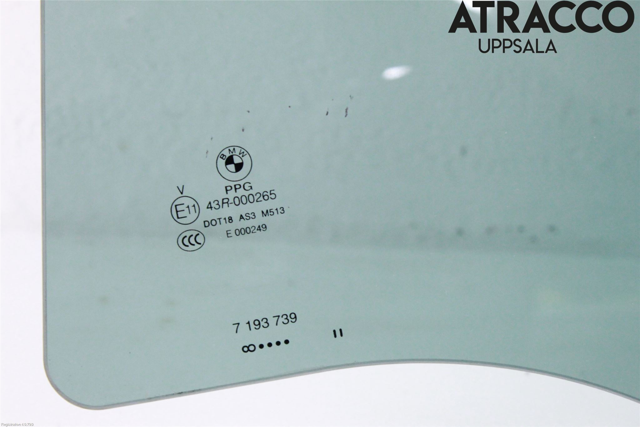 BMW X6 E71/E72   08-14 Dörruta Bak Vänster