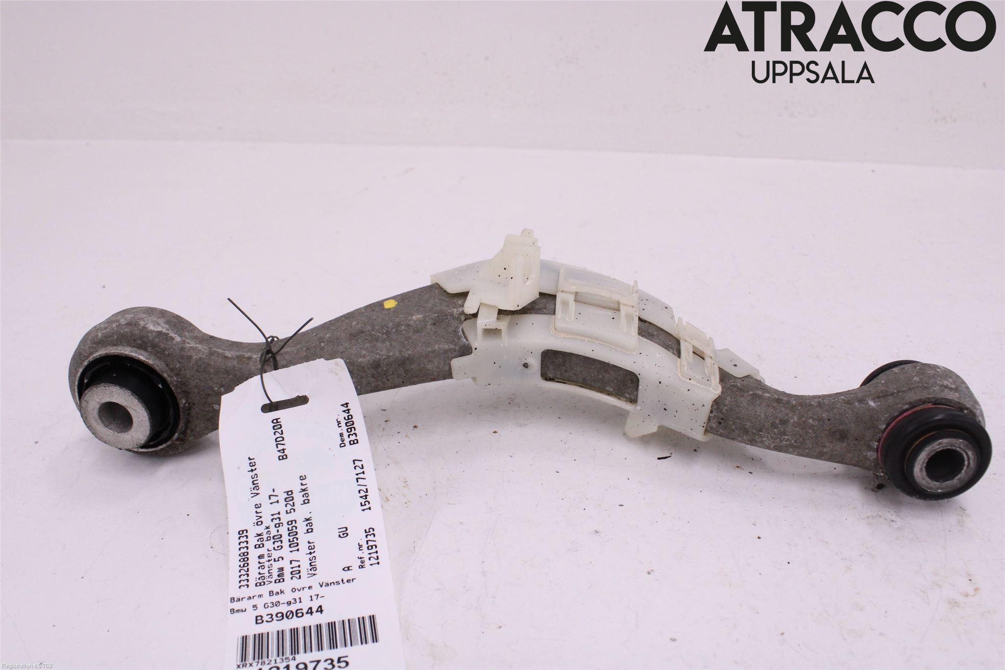 BMW 5 G30/G31/F90 17-23 Bärarm Bak Övre Vänster