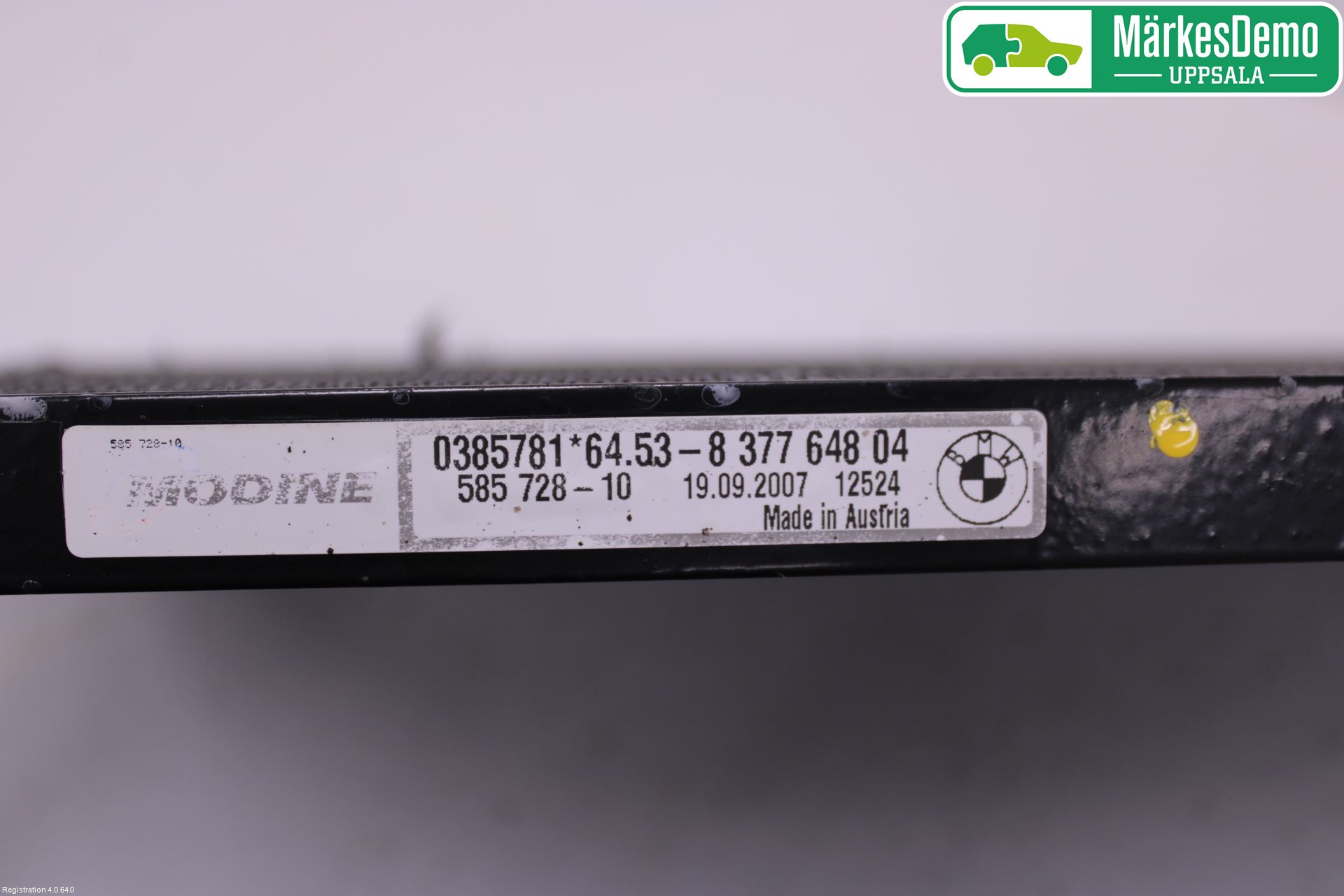 BMW X3 E83     03-10 Ac Kondensor-Kylare