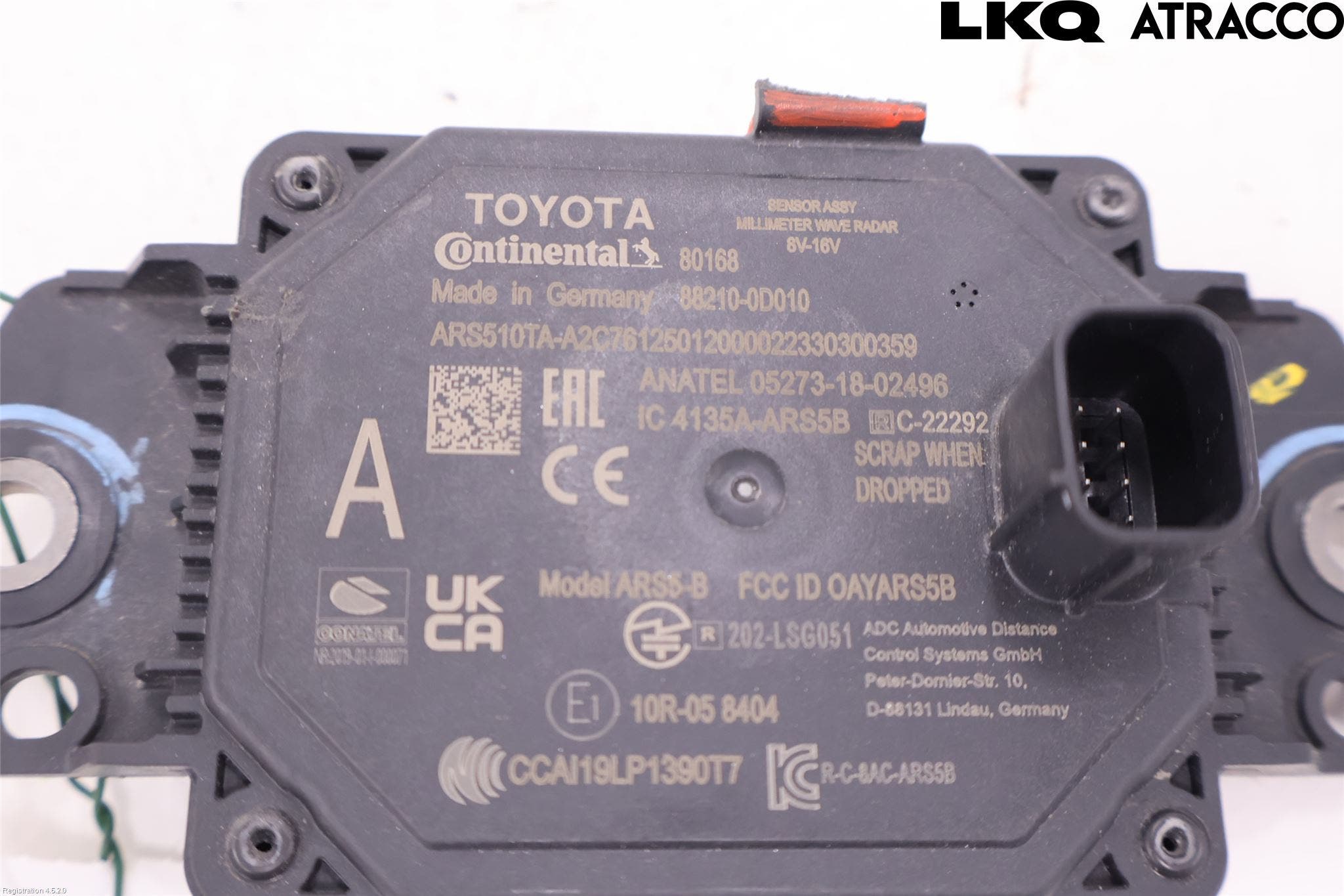 Toyota YARIS CROSS XP21 21- Sensor Aktivt Kollisionsskydd