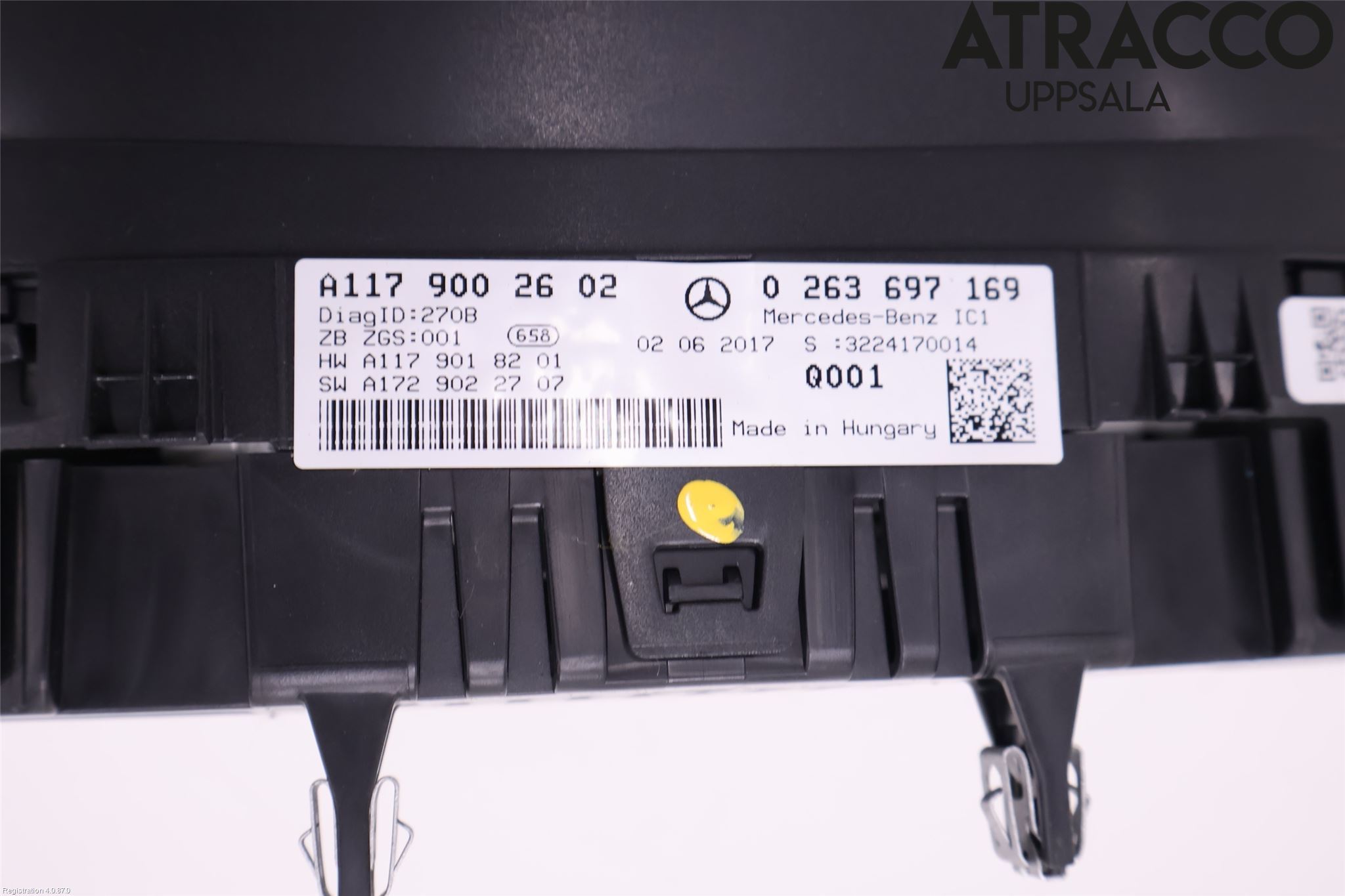 Mercedes-Benz MB CLA-KLASS (C117/X117) 13-19 Instrument Komb