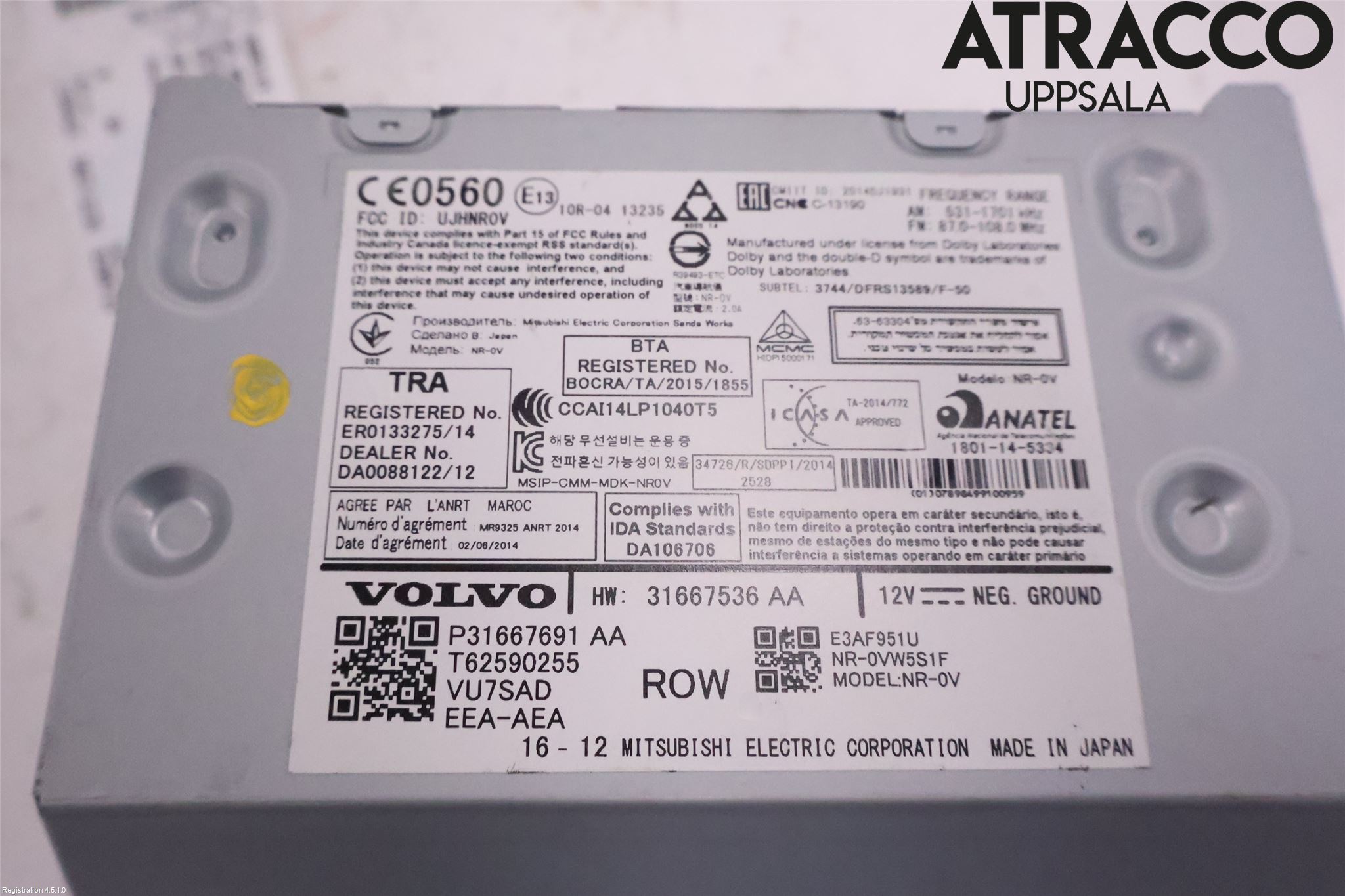 Volvo V90 17->> Gps Navigator