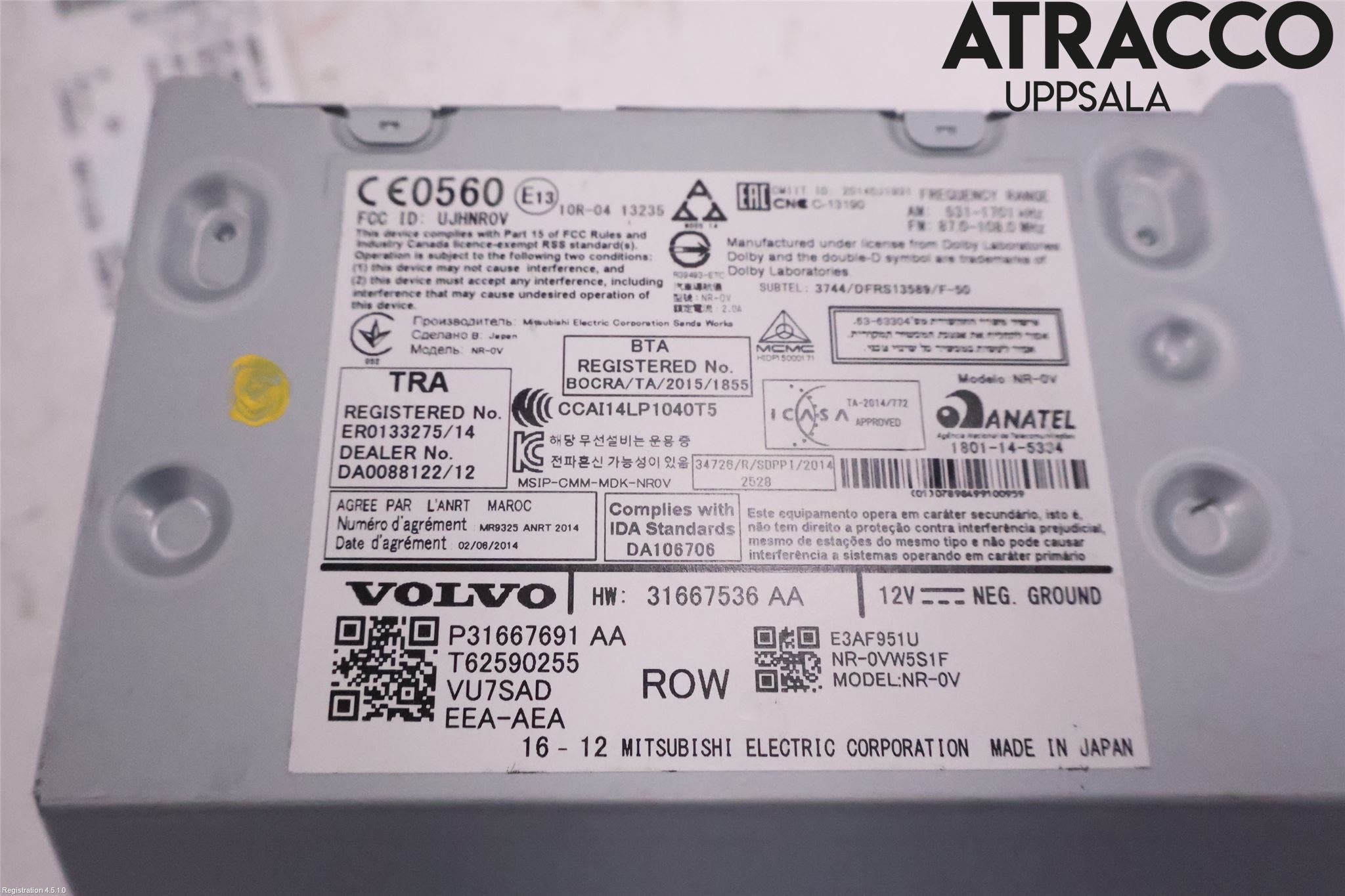 Volvo V90 17->> Gps Navigator