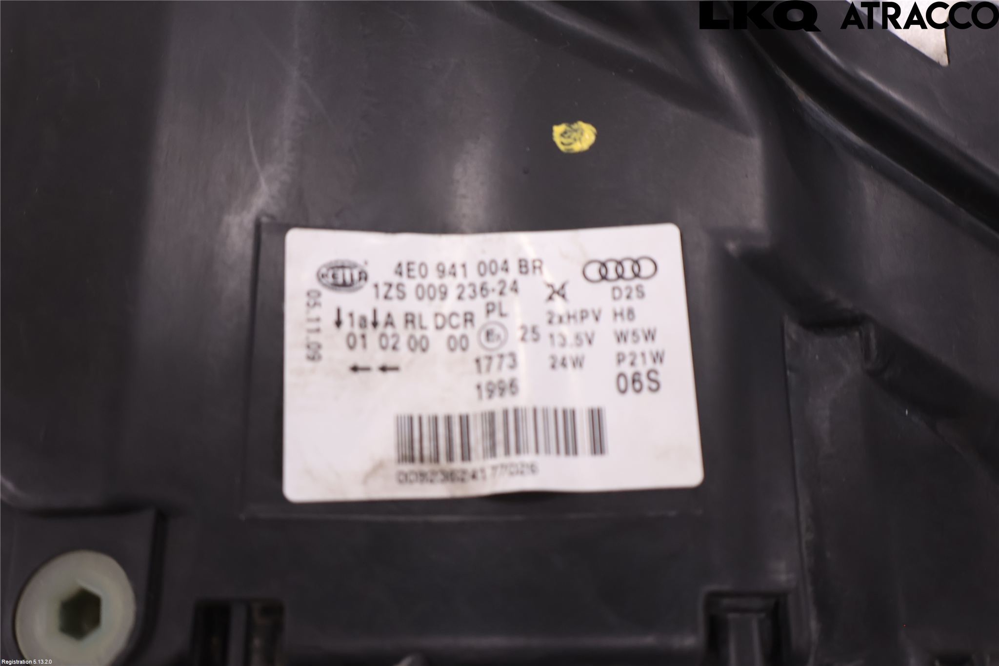 Audi A8/S8 4H 10-17 Strålkastare Höger