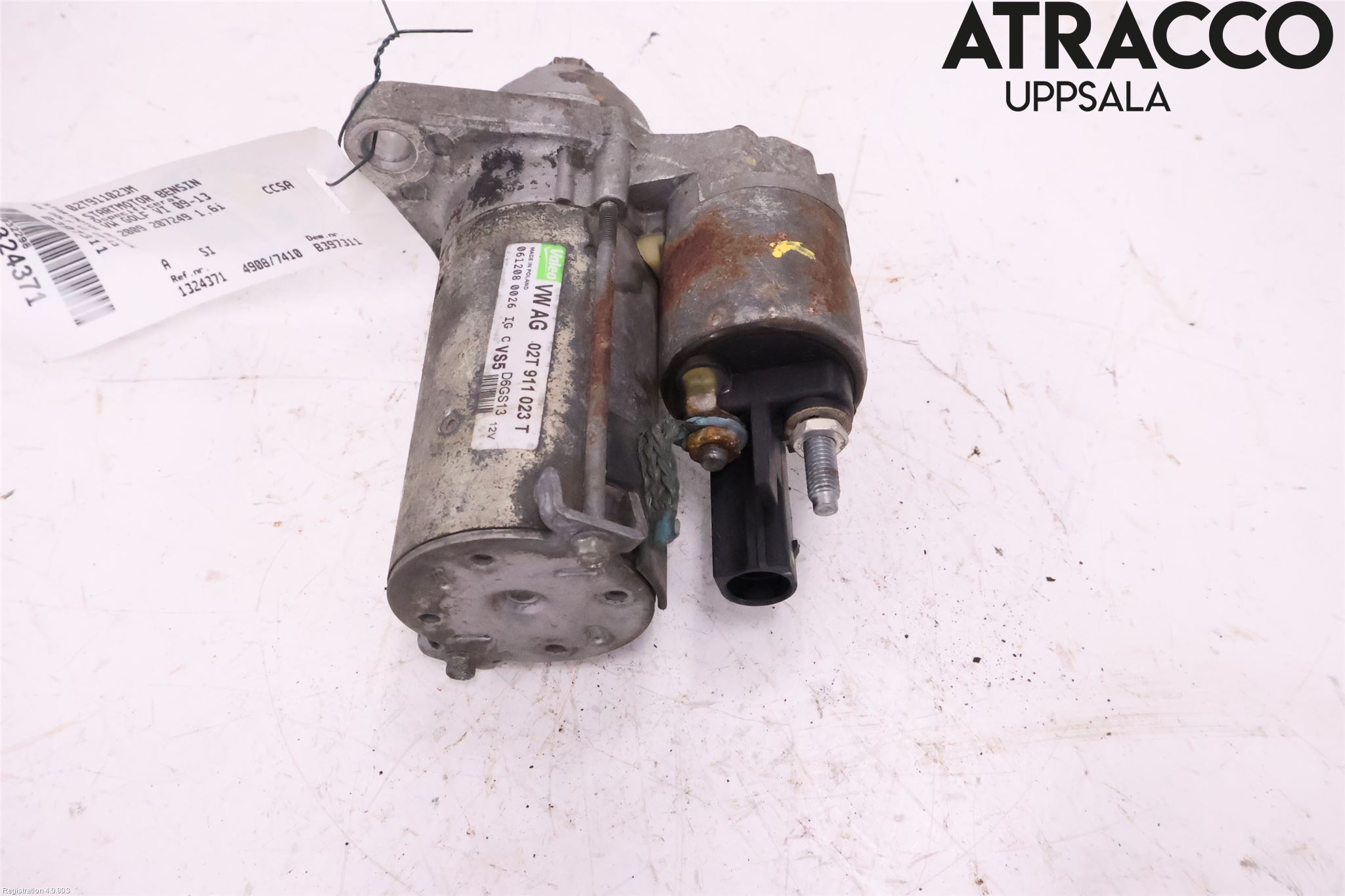 Volkswagen VW GOLF VI 09-13 Startmotor