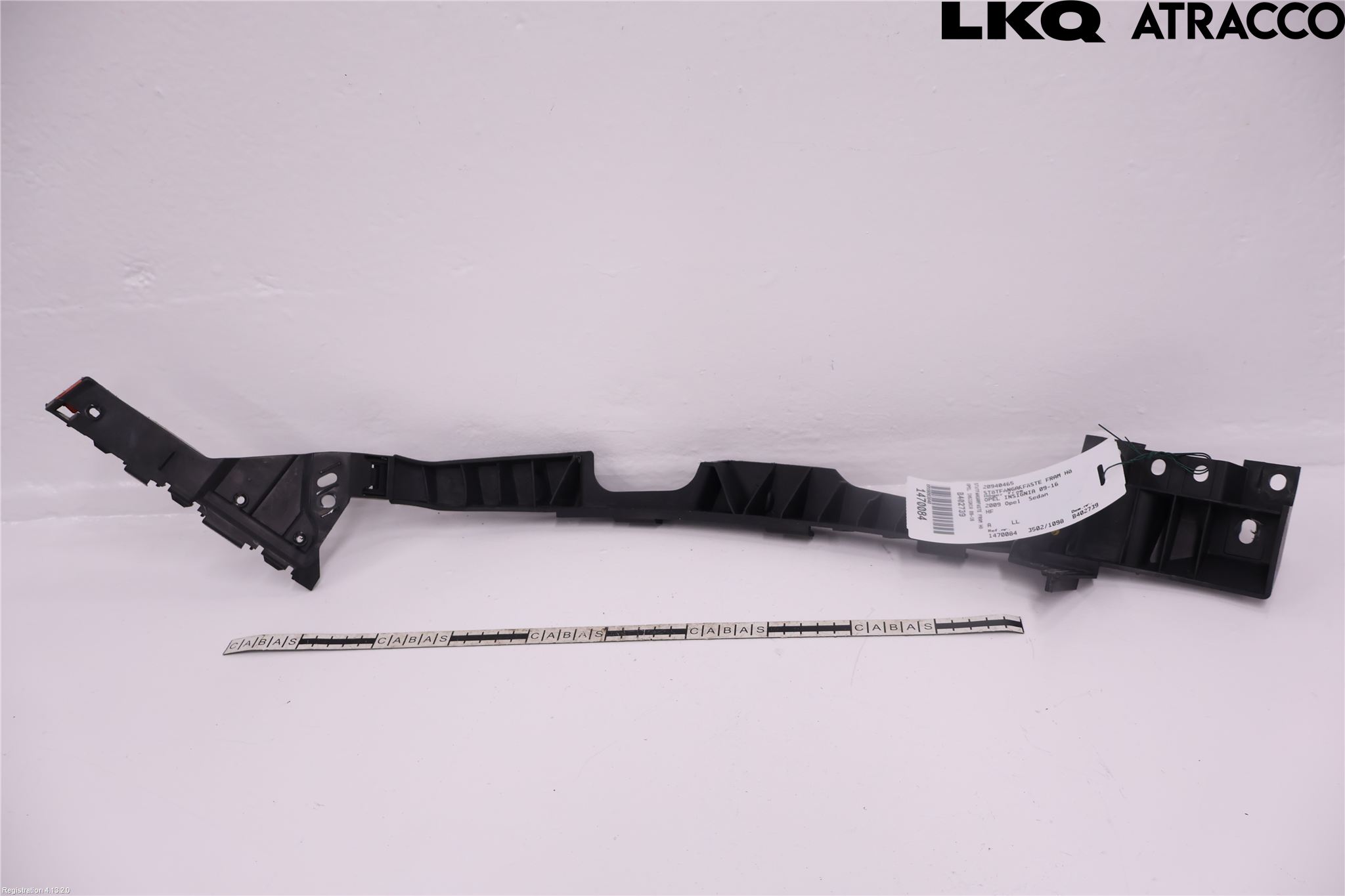 Opel INSIGNIA 09-16 Stötfångarfäste Fram Hö