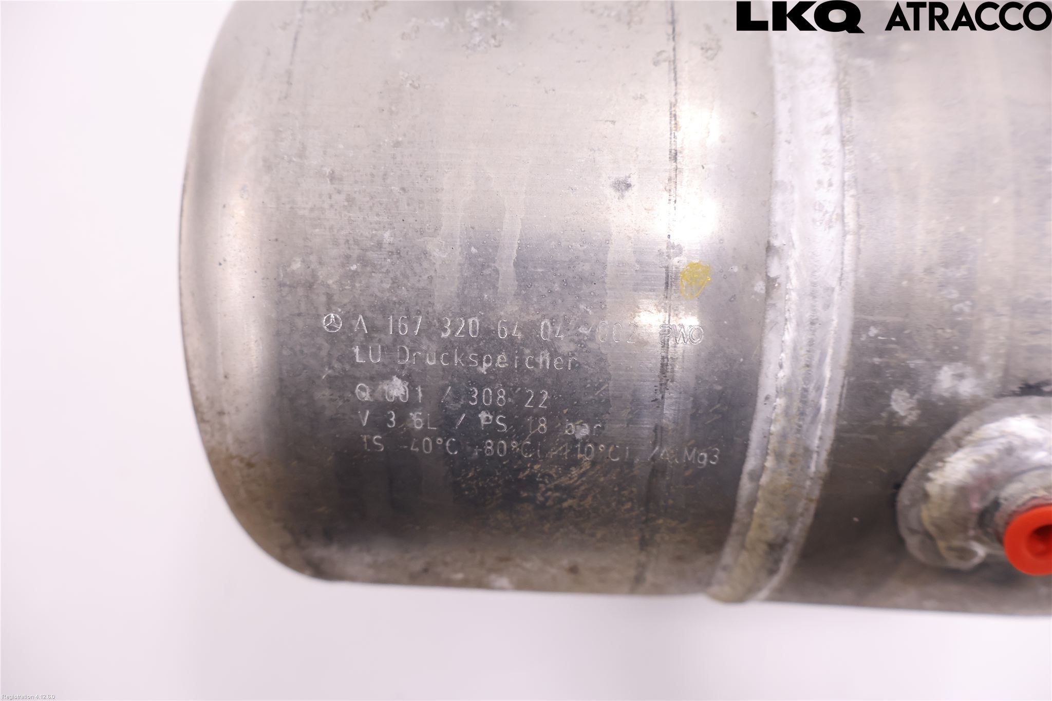 Mercedes-Benz MB GLE-KLASS (W167/V167/C167) 19- Nivå/Luftförändring Trycktank