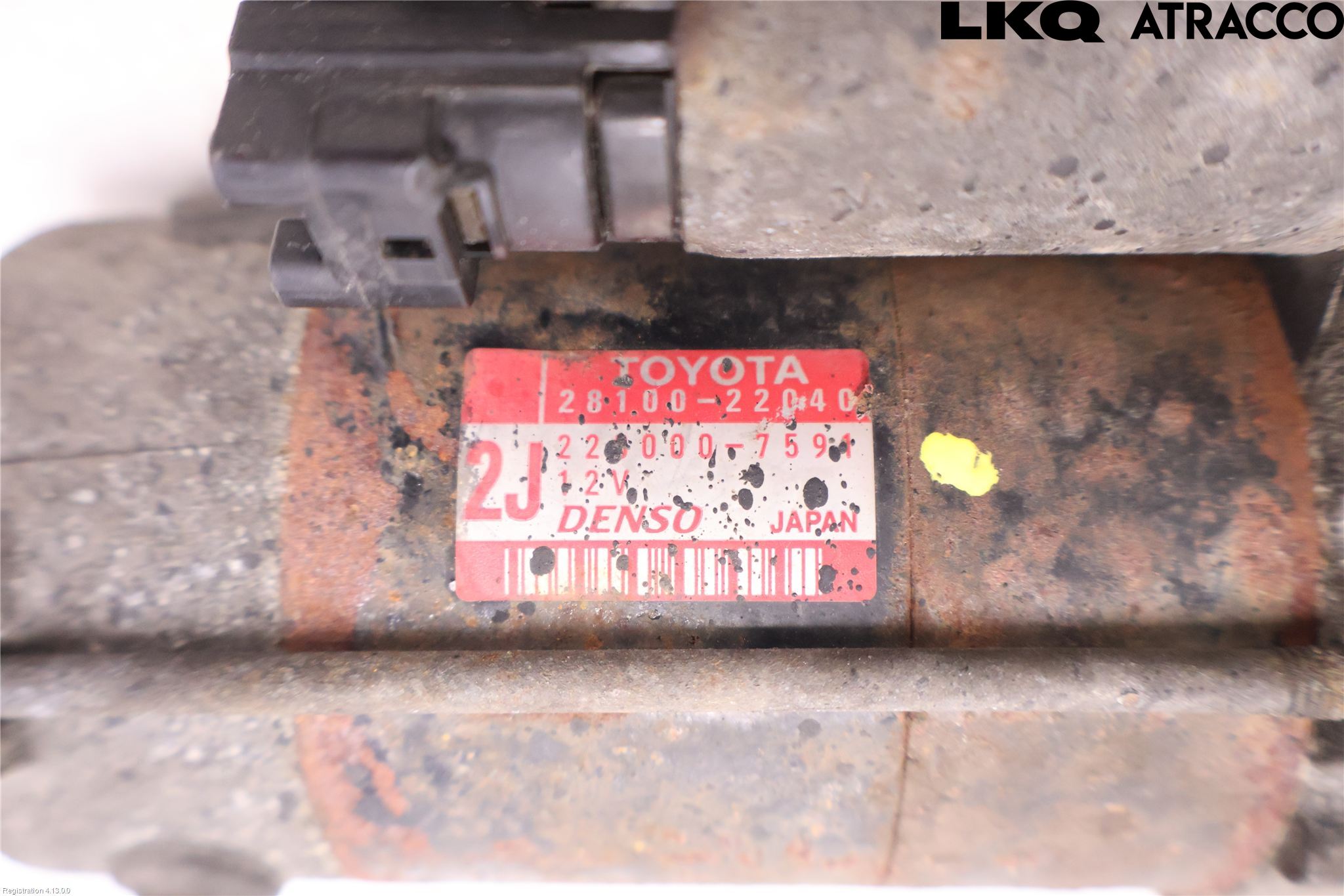 Toyota COROLLA VERSO 04-07 Startmotor