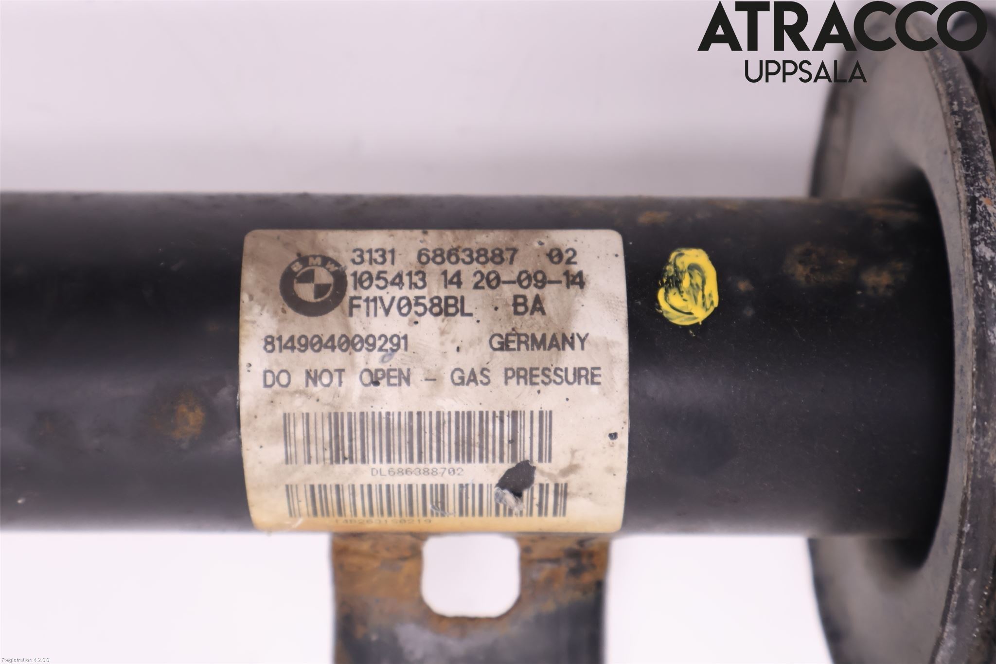 BMW 5 F10/F11/F18 09-17 Fjäderben Fram Höger