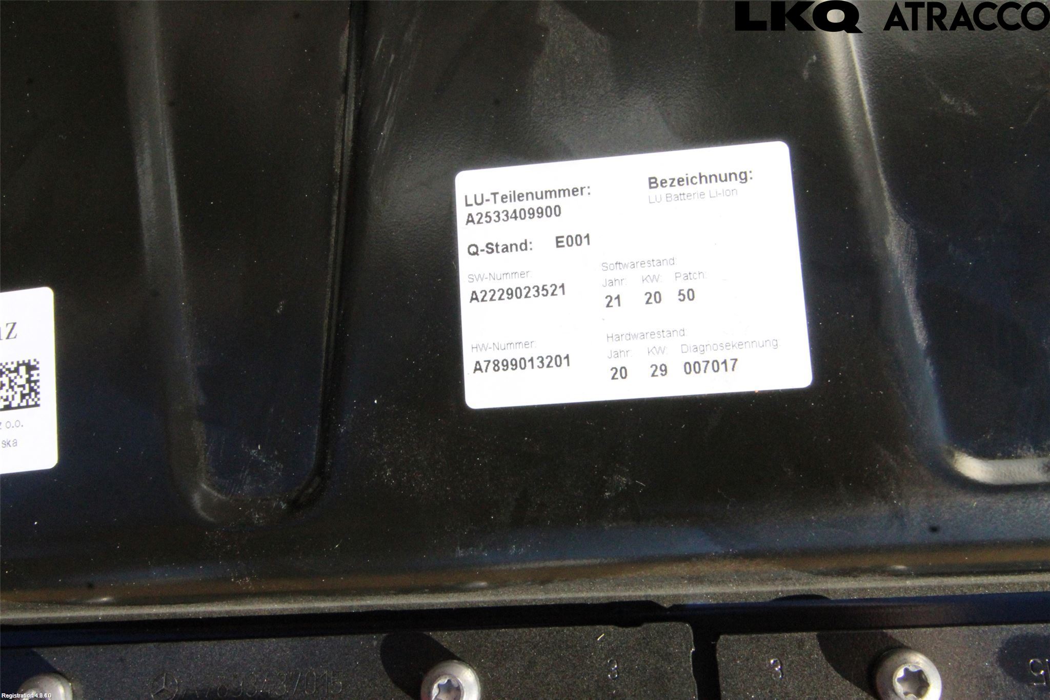 Mercedes-Benz MB GLC-KLASS (X253/C253) 15-22 Batteri Högspänning