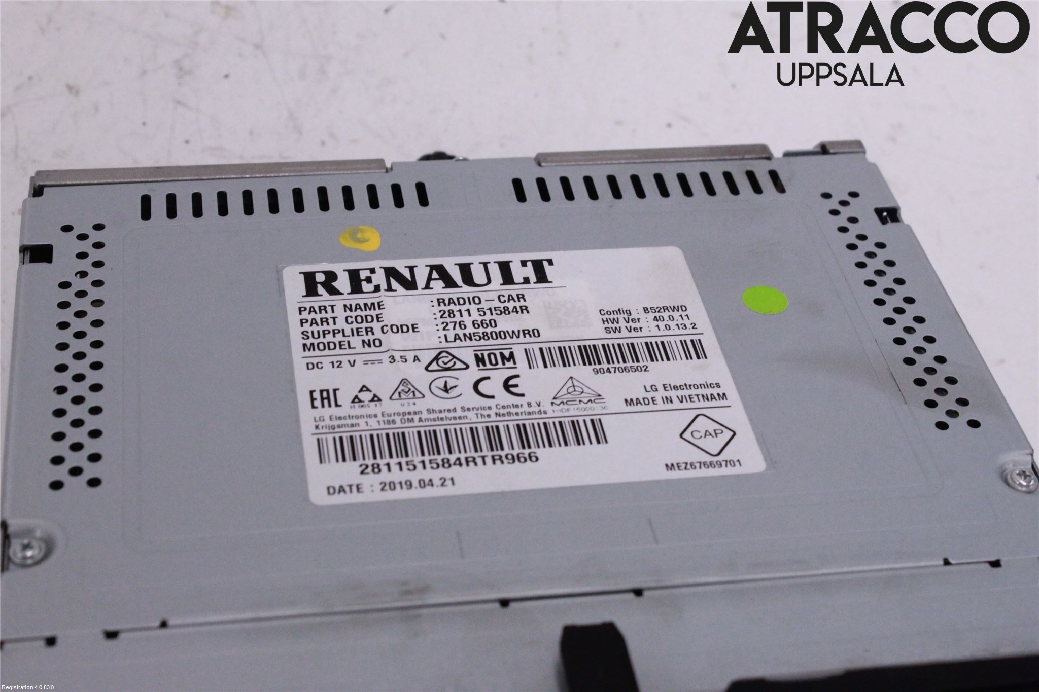 Nissan NV300 16-22 Cd Radio - Multimediapanel